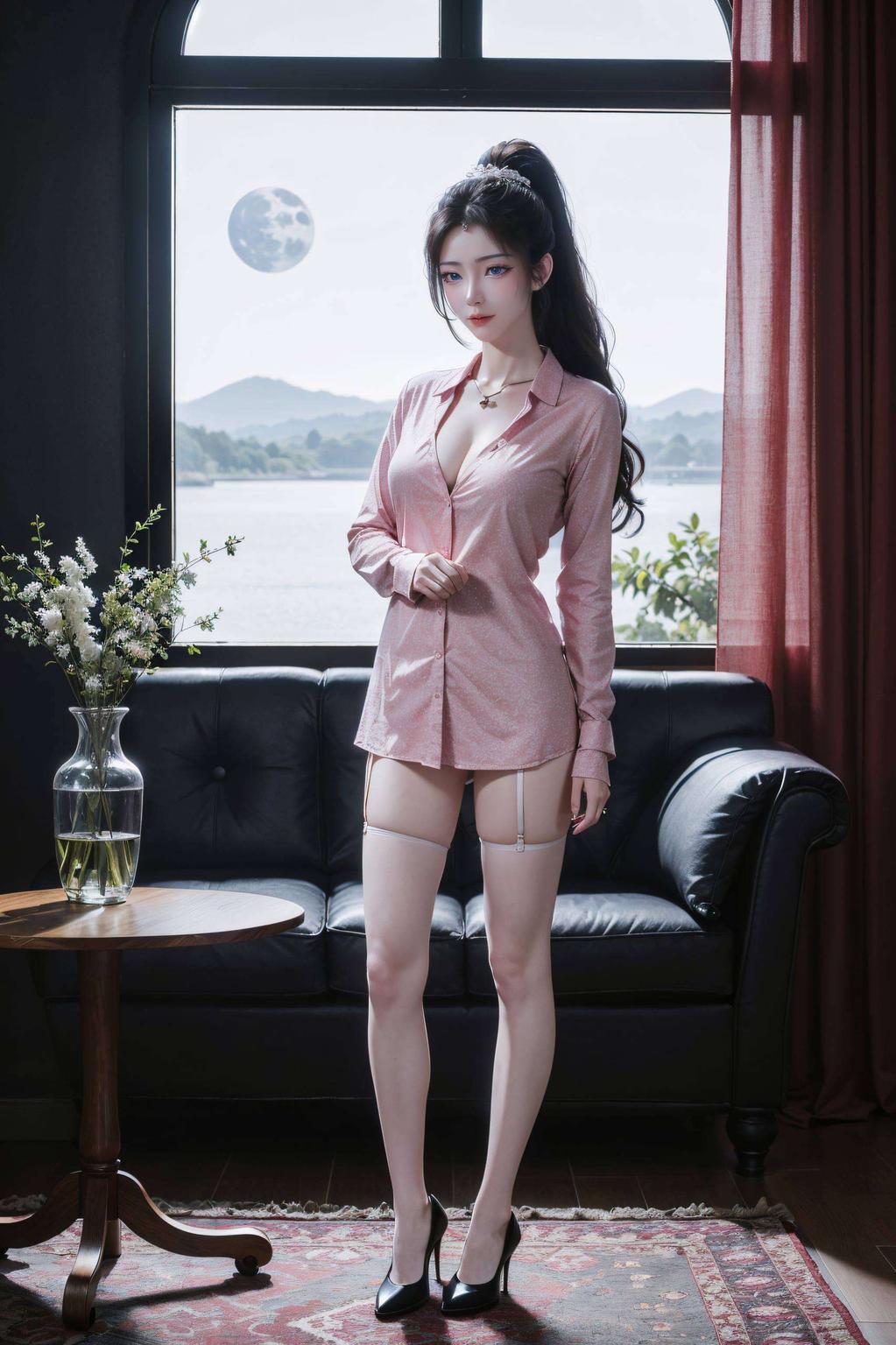 安卓ai女神的魅力尽显每一次换壁纸