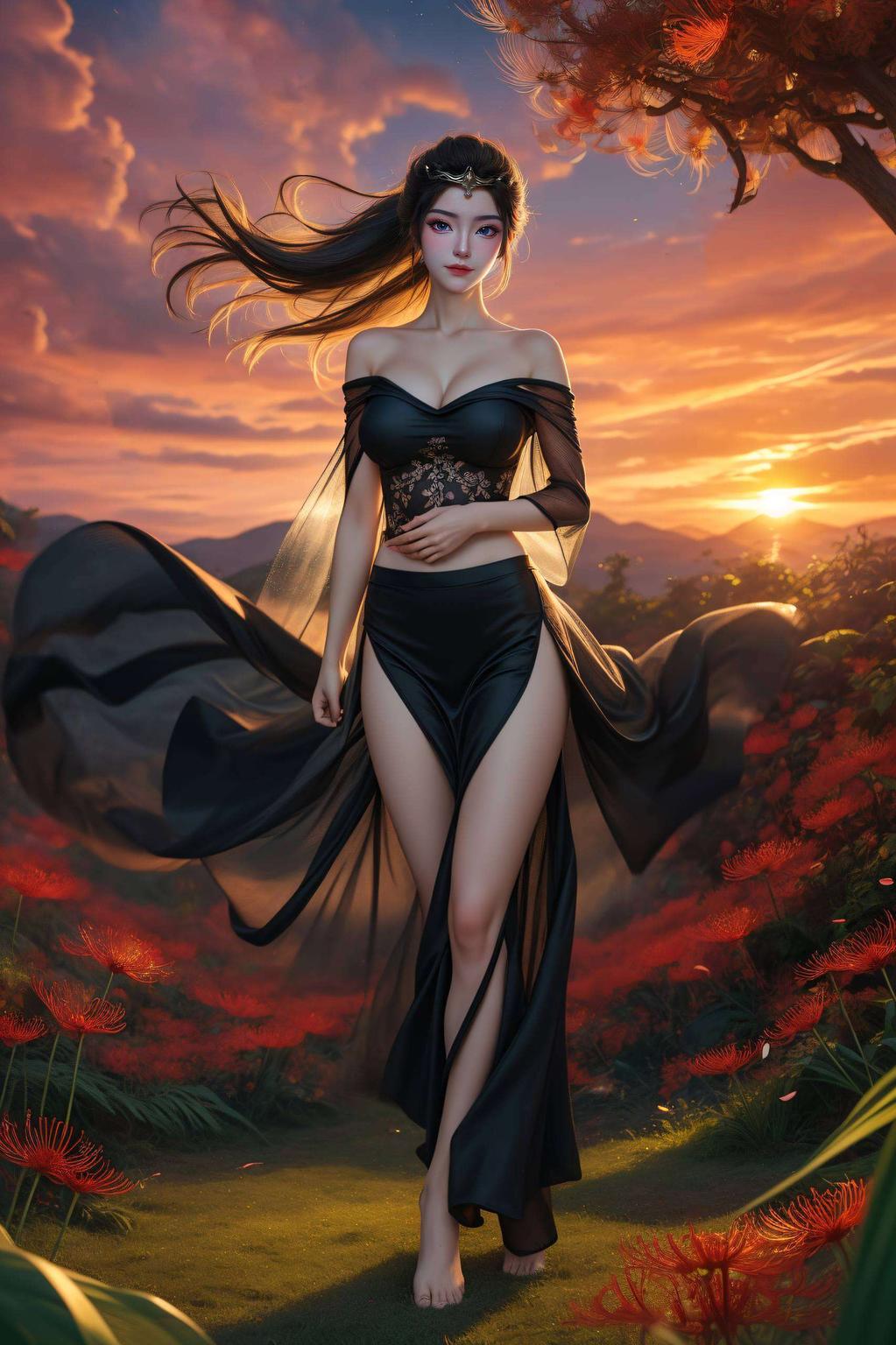 让手机瞬间化身浪漫画廊特别打造国漫美女武瑶的实况风采