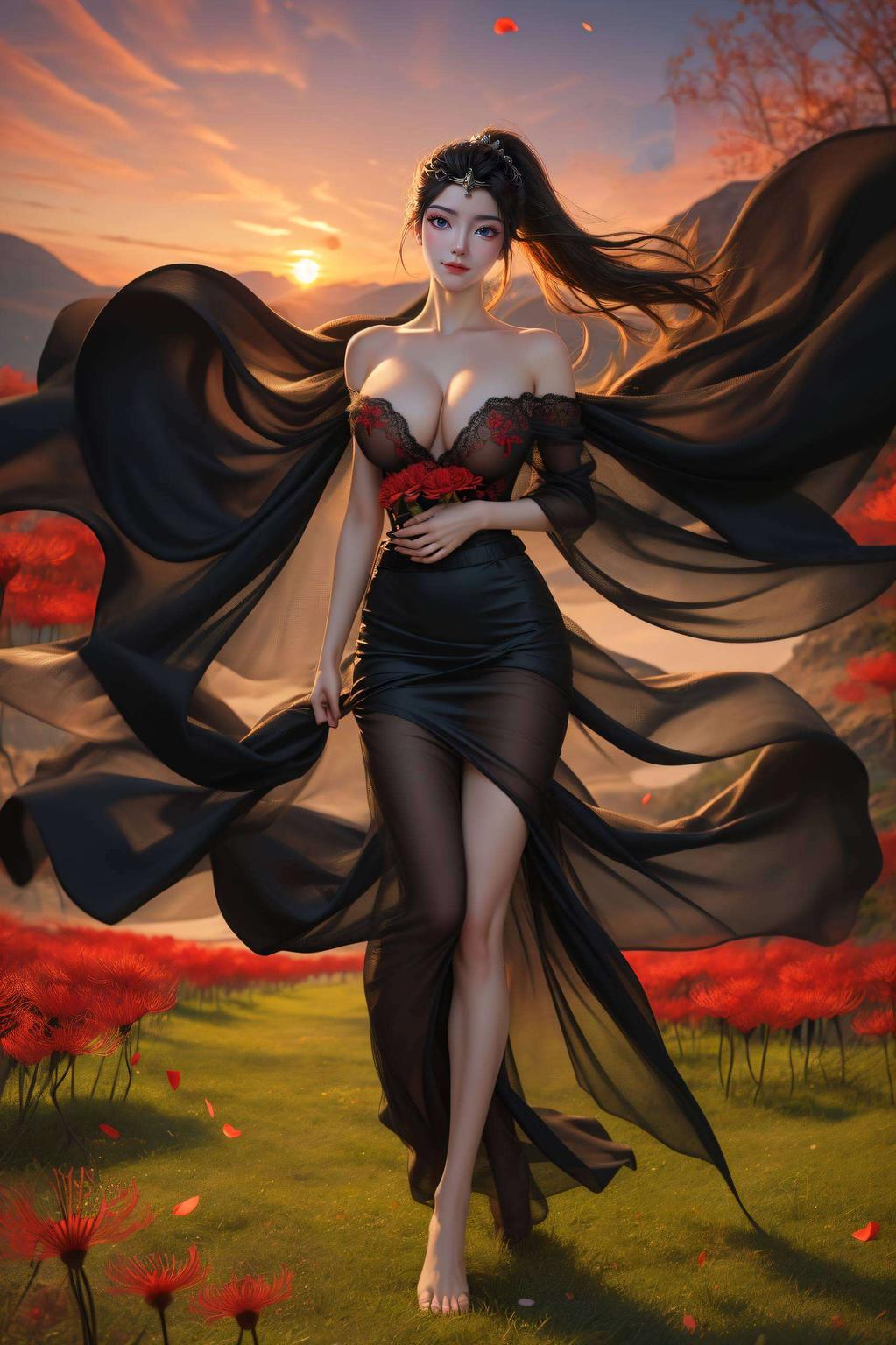 2560p的超高分辨率让每一个细节都栩栩如生这幅作品融合了古典美与现代艺术