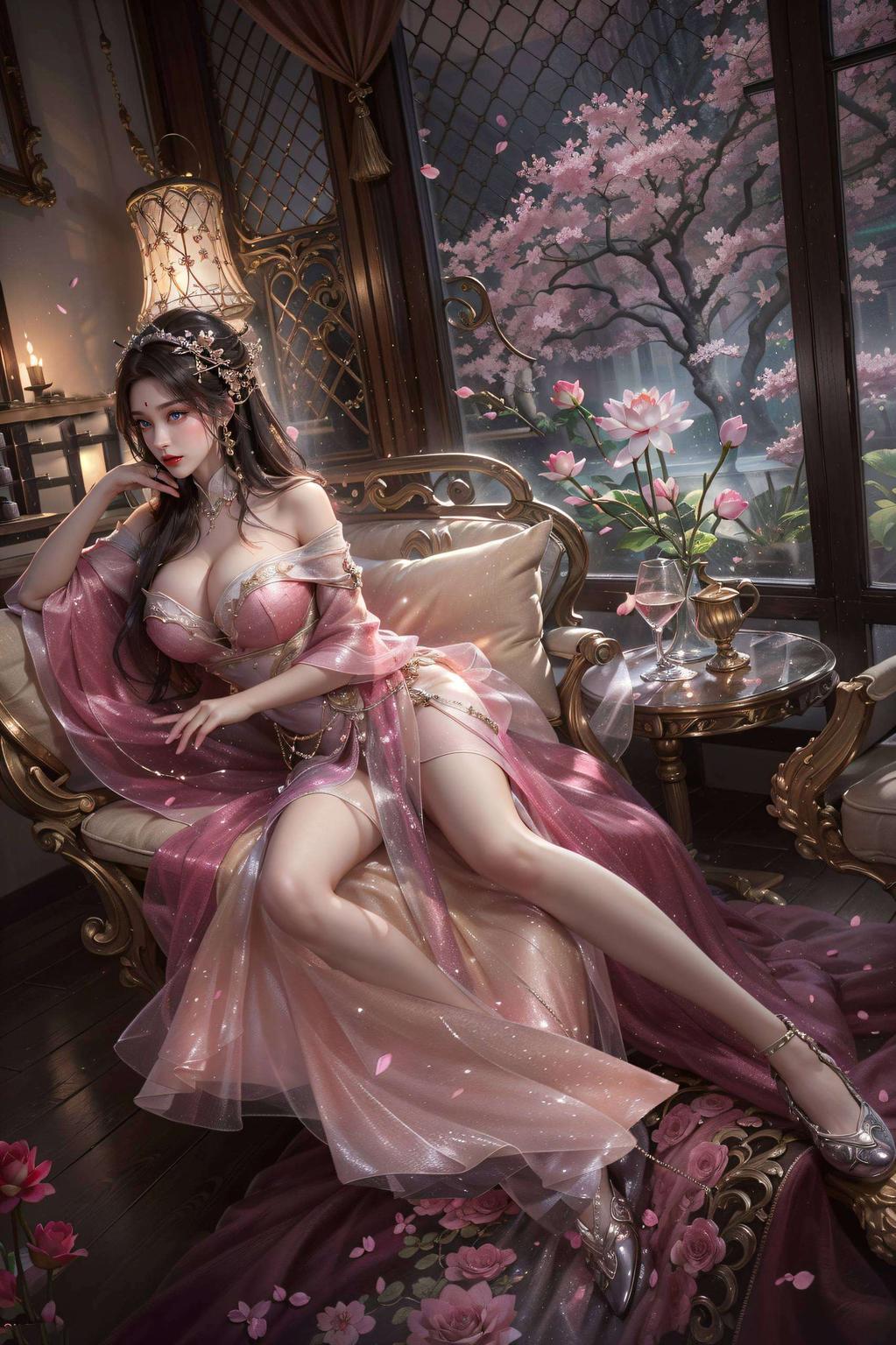她翩翩起舞于星空之下这款壁纸不仅美得令人心动