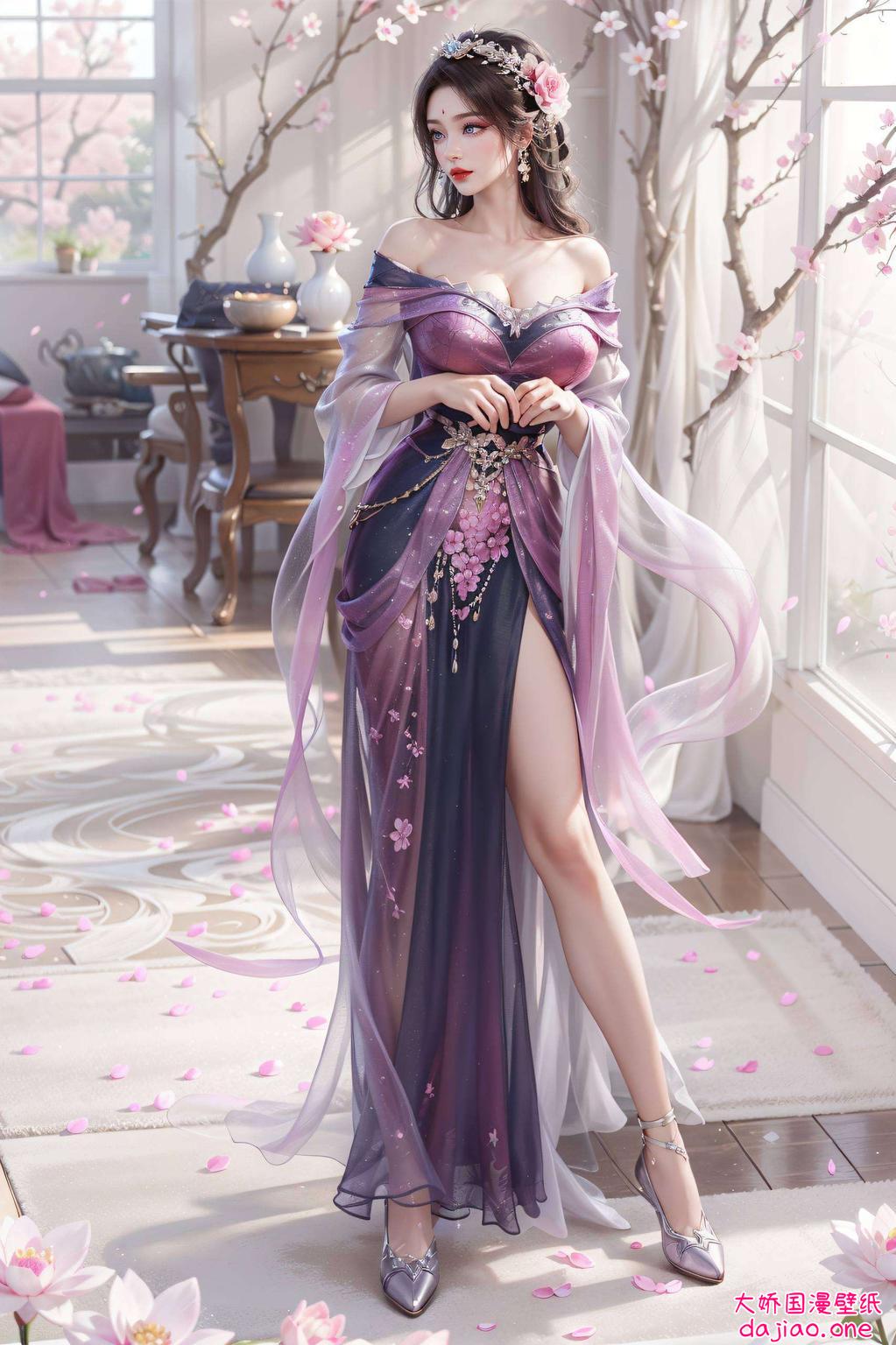 她的笑靥如花点亮你的iPhone桌面