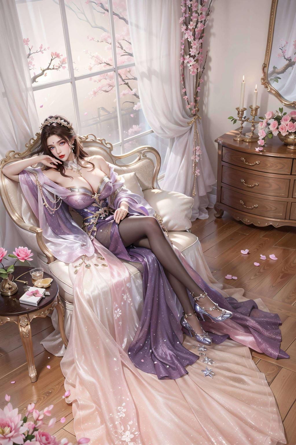 静态国漫女主的灵动之美跃然纸上国漫美女的魅力与时尚潮流完美融合