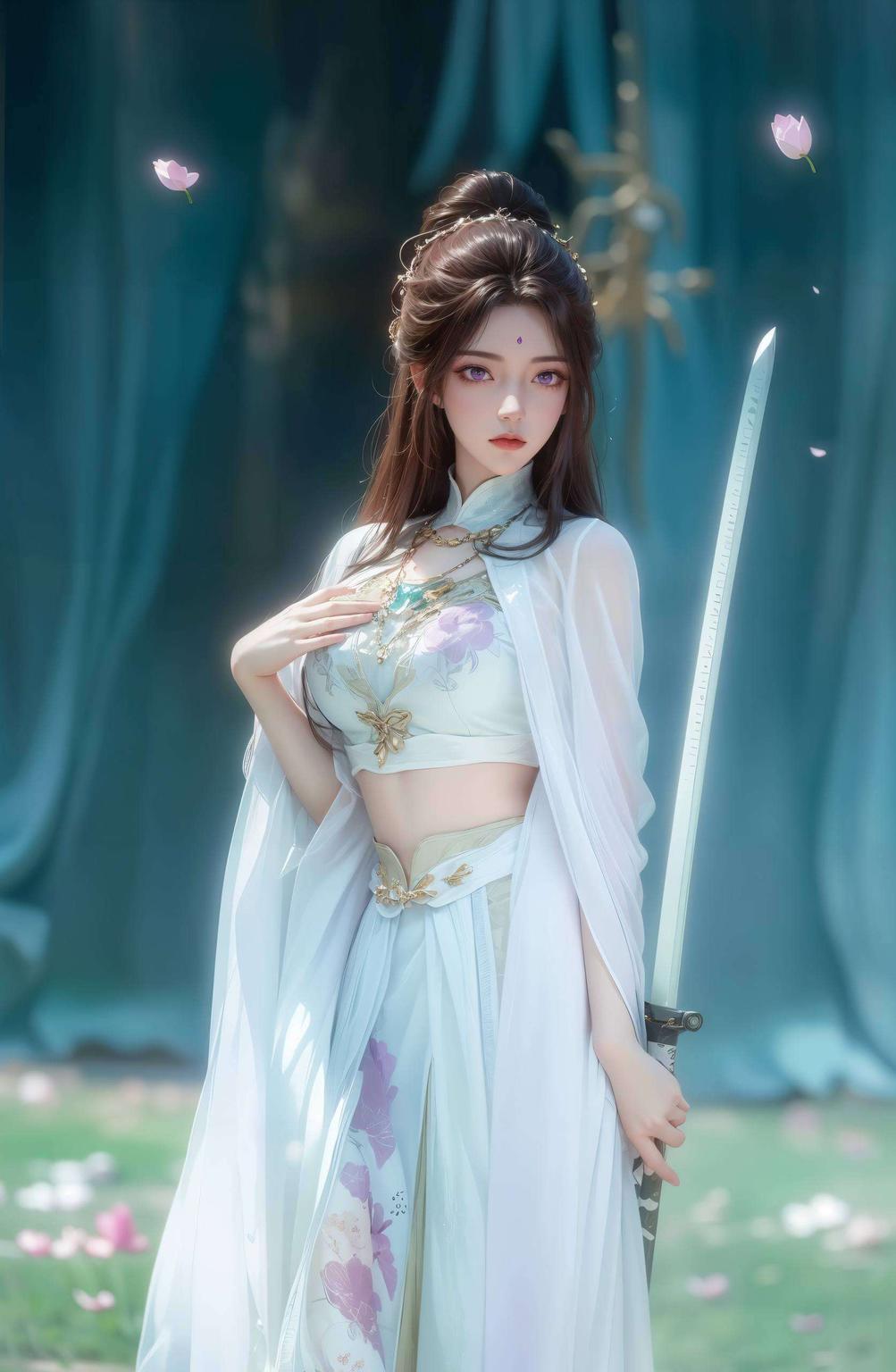 色彩斑斓以月婵入洞房为主题