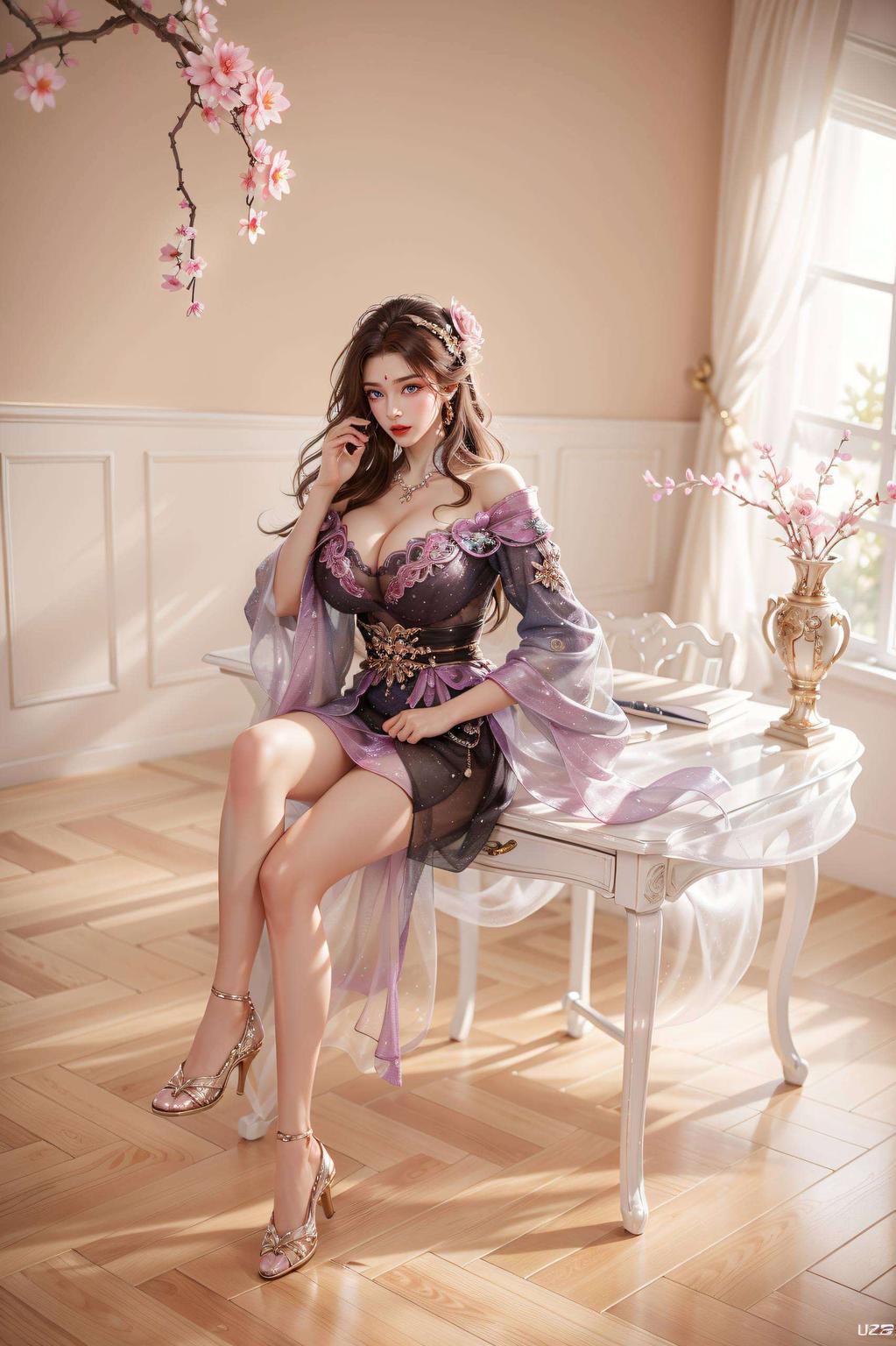 每一笔都饱含东方韵味月婵壁纸