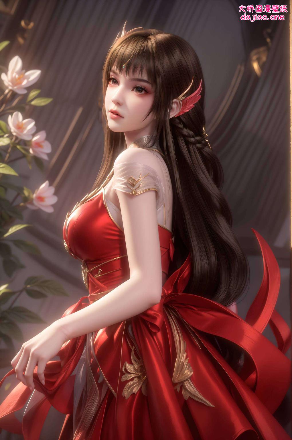 细腻笔触勾勒出绝美女主点亮你的日常