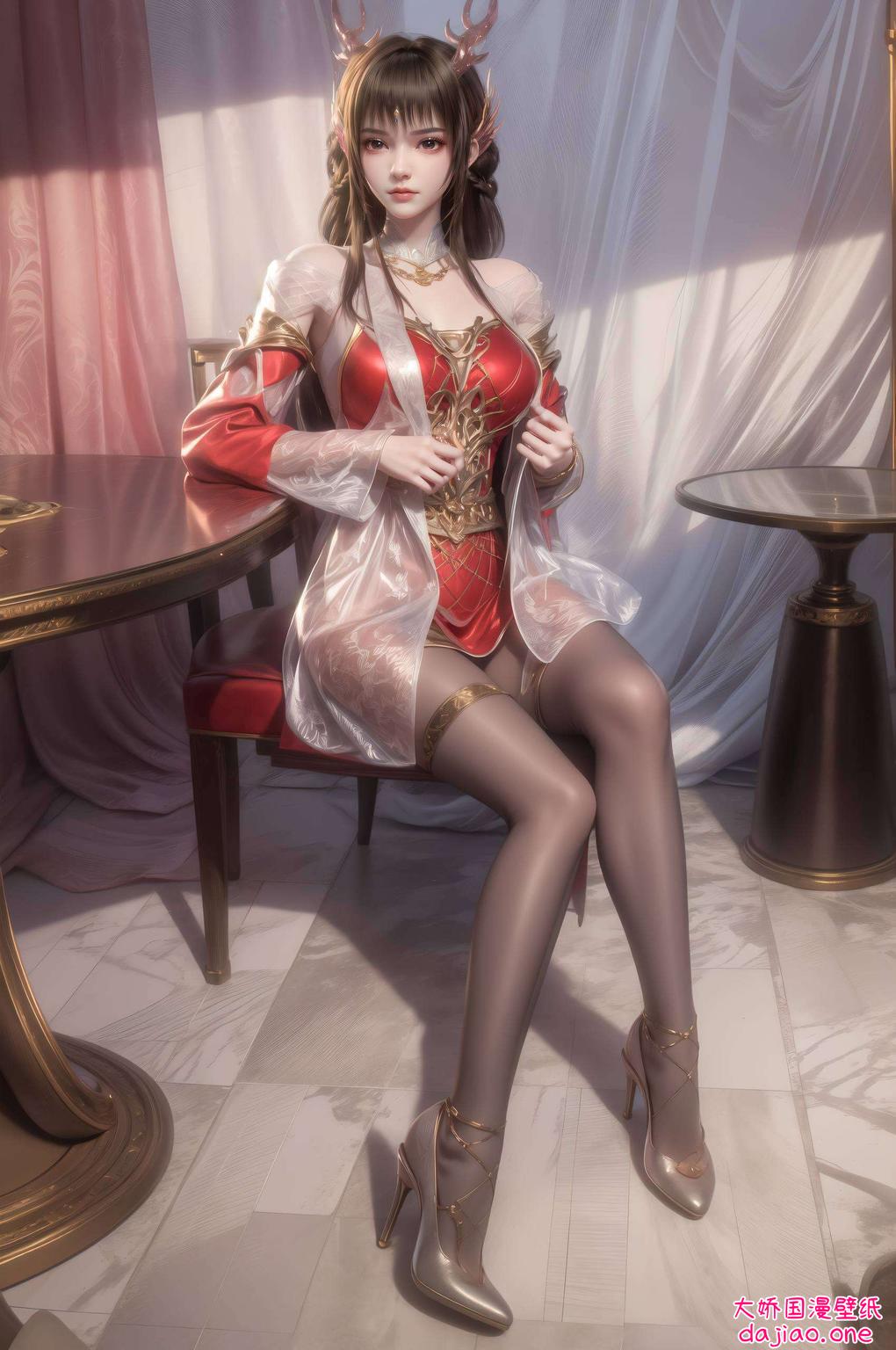 让你每日都能与女神相伴以云落变身为主题