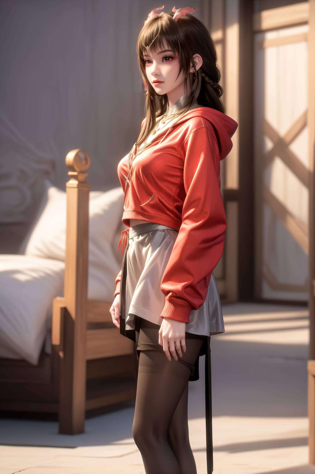 高清AI人物神态素材简洁而不失个性