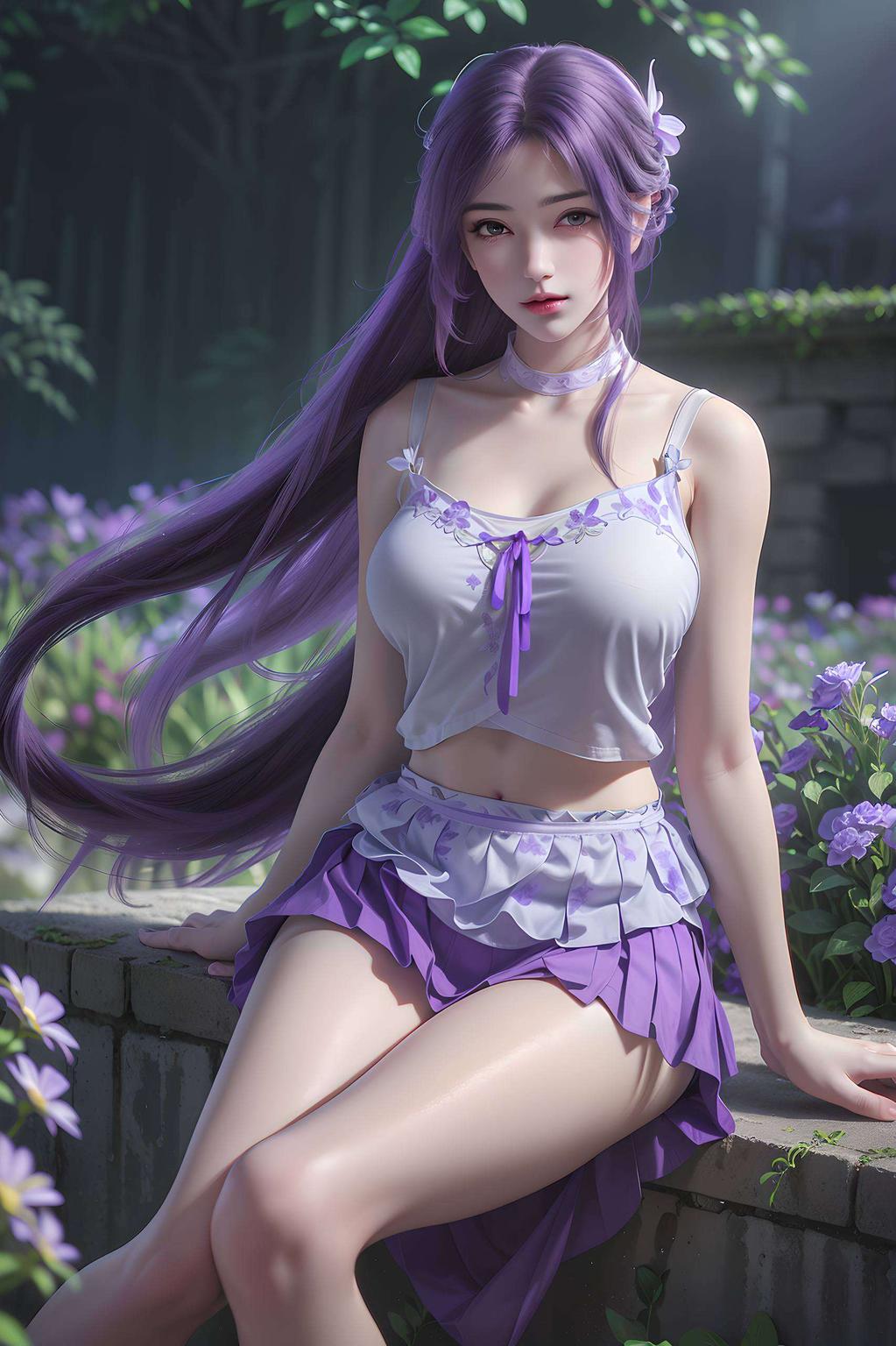 这款古香古色的国漫女神神图壁纸专为Win10设计