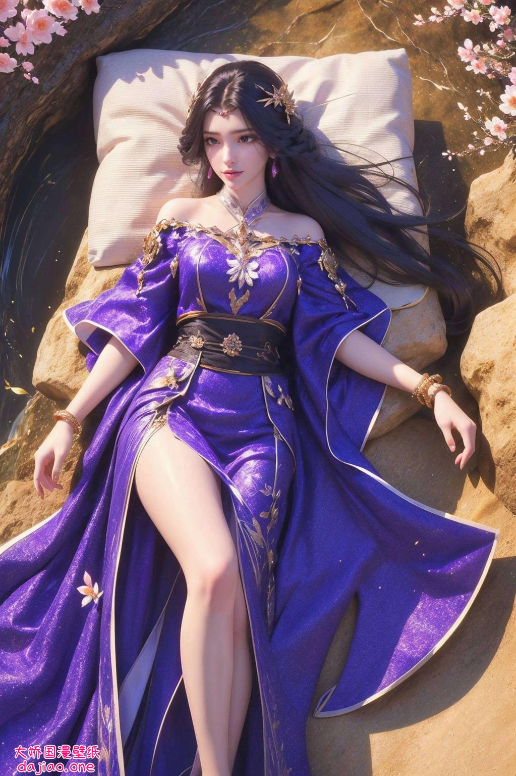 侘寂风格的国漫女生高清壁纸神图