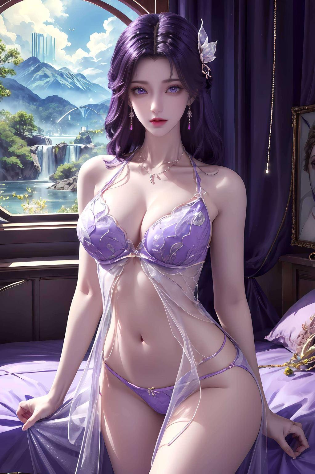 云曦新形象全身壁纸为你的手机增添一份别致的唯美风情