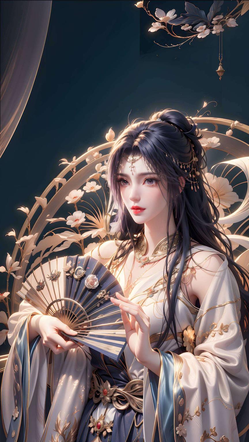 将她的灵动与柔美展现得淋漓尽致感受国漫之美