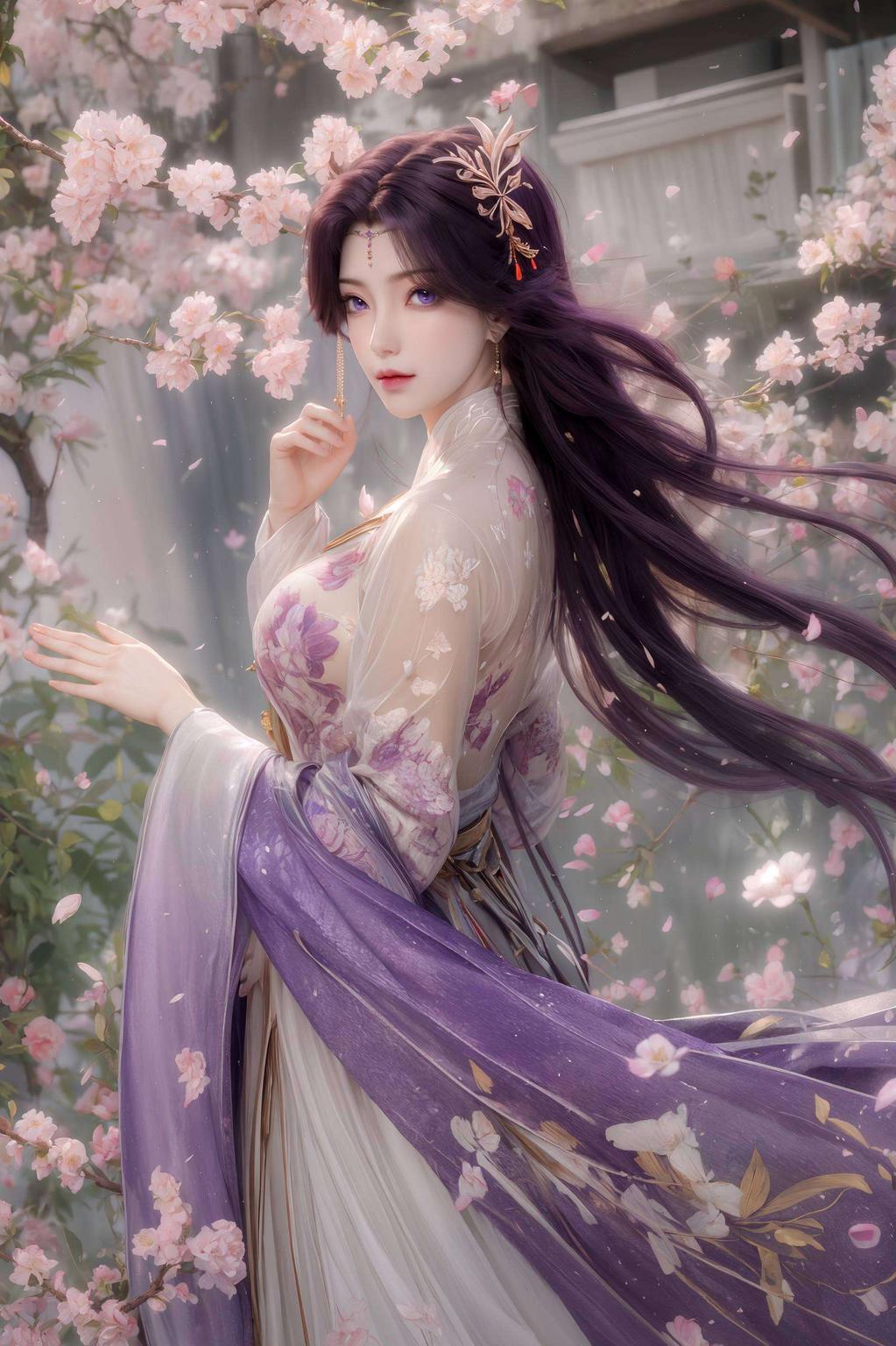 细腻的笔触与流畅的线条让云曦的倩影陪伴你每一个工作与休闲时刻