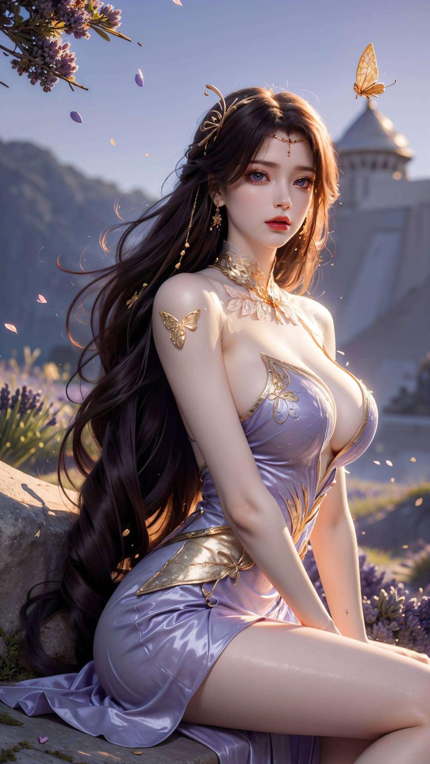 让你领略国漫新潮之美这位国漫美女在赛博朋克的世界里绽放异彩