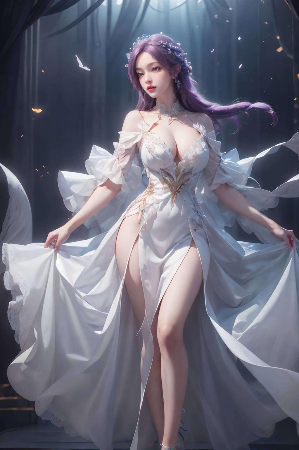 每一帧都如诗如画那抹国漫中的绝美倩影