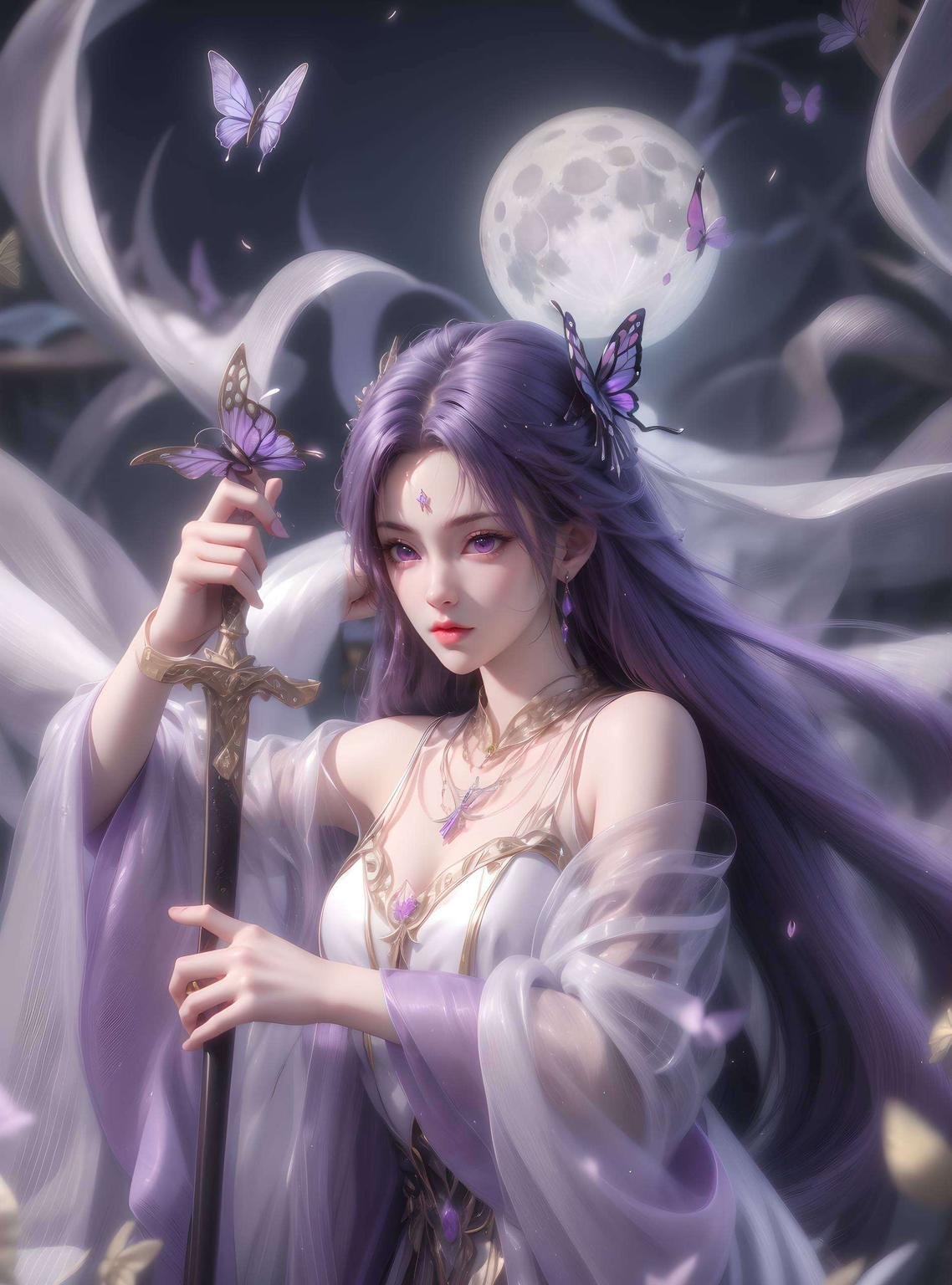 每一帧都是精心绘制以国漫女神的灵动之美