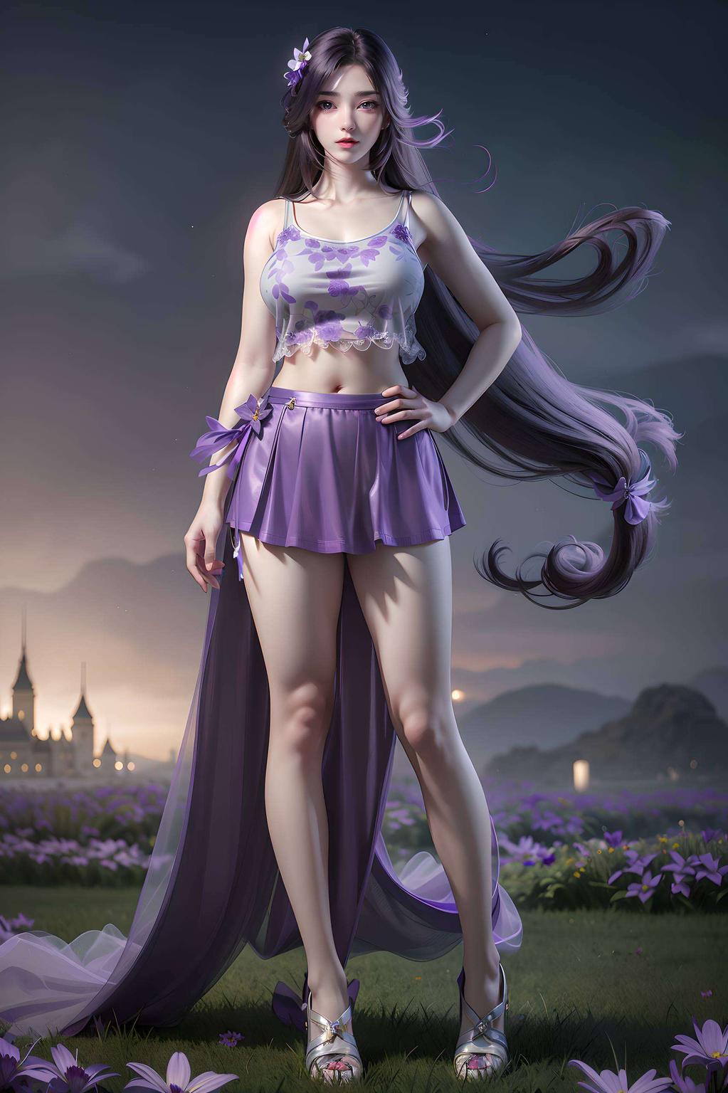 她的每一次眨眼都如星辰闪烁每一次微笑都让人心动不已