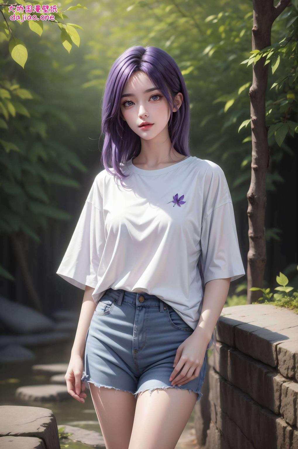 细腻的笔触描绘出她婉约的身姿云曦