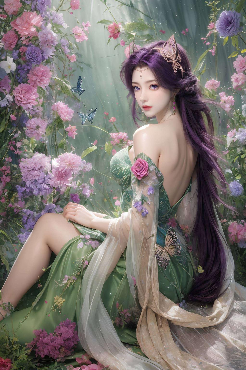 将国漫女神的细腻神韵展现得淋漓尽致如梦如幻