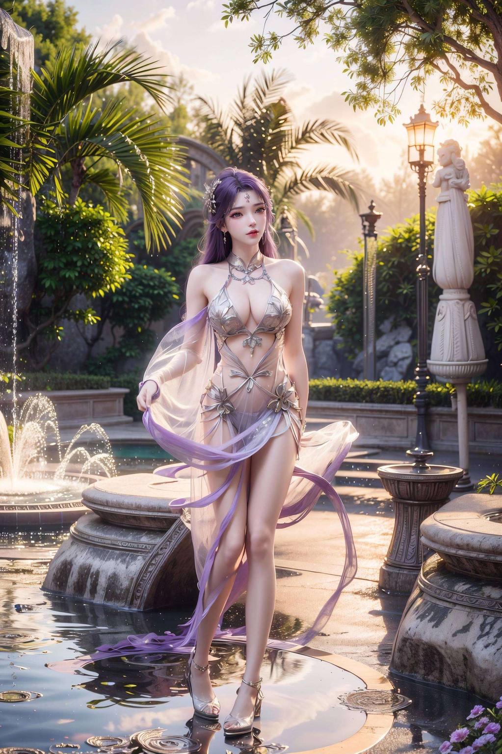 国漫女神田云曦翩翩起舞精美壁纸
