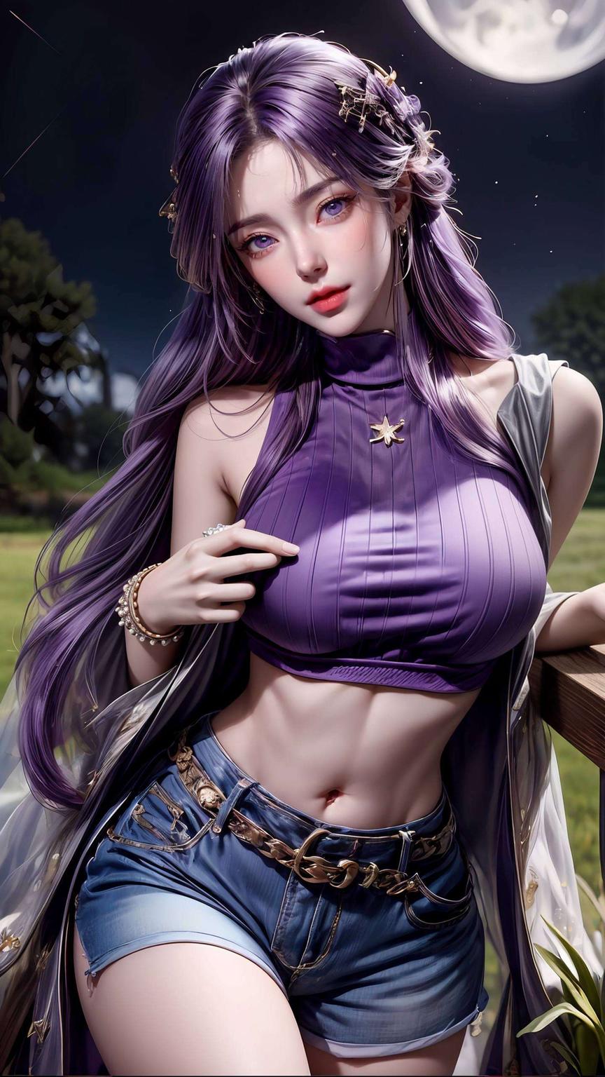 这款高清壁纸将她的倩影完美对称为你的Win10电脑和手机带来独特的视觉享受