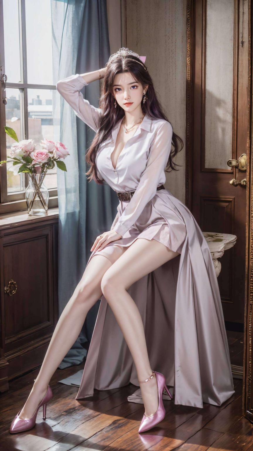 护眼设计以国漫女主的唯美形象为核心