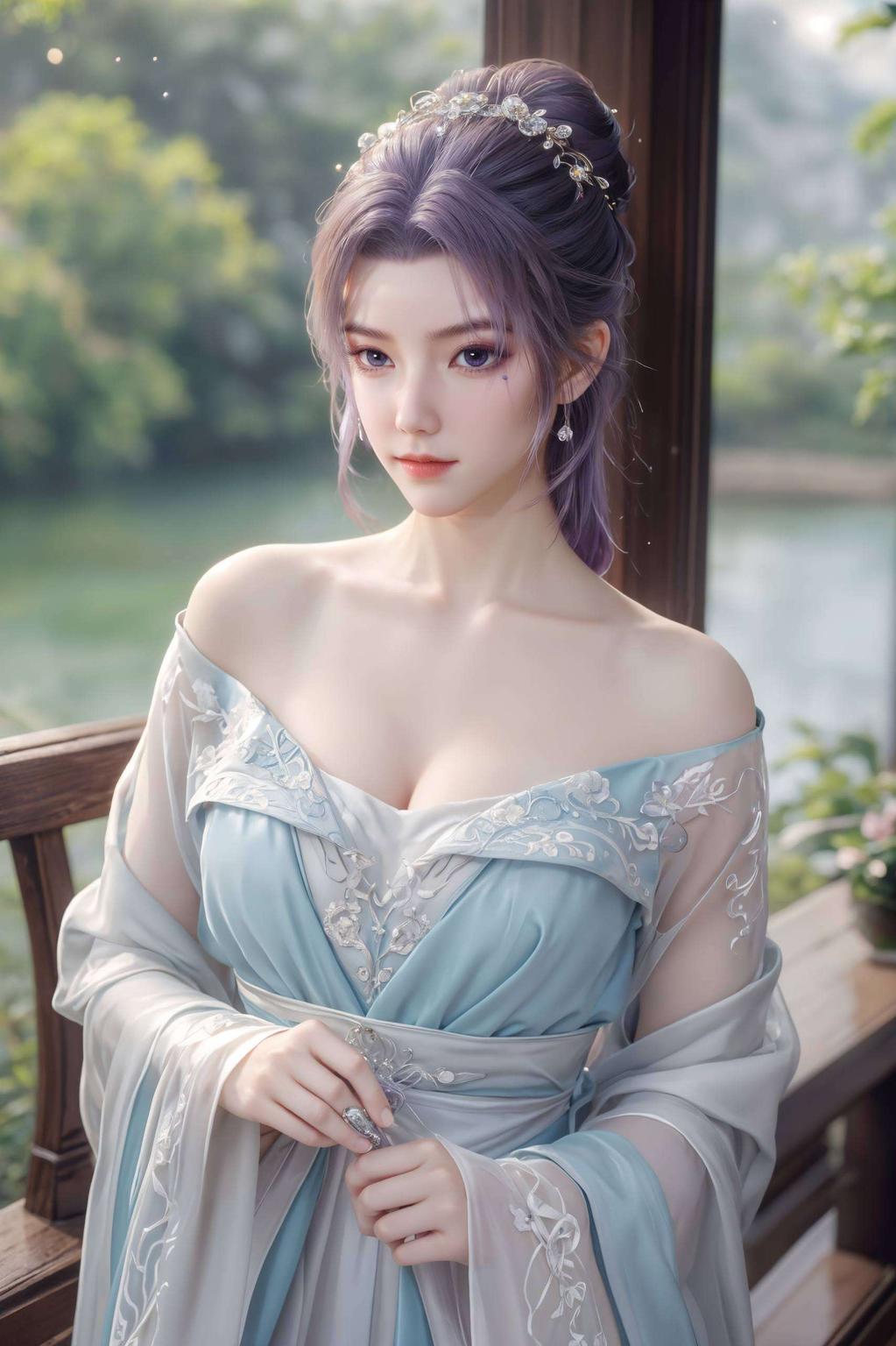 云霄之美跃然纸上抽象艺术与动漫元素交融