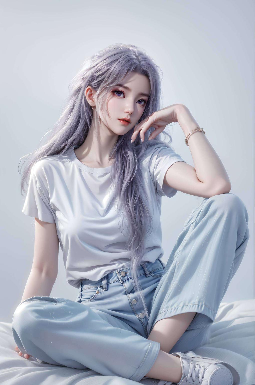 细腻的笔触描绘出女性的柔美与力量每一个细节都彰显着壁纸的精致与品味