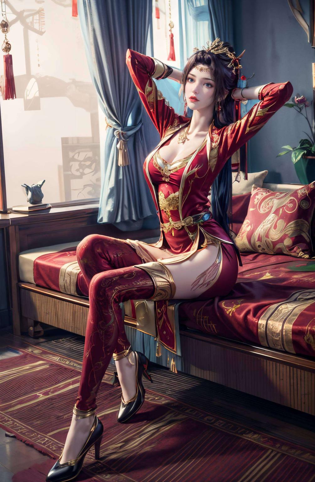 高清动态效果让女神云韵跃然屏上