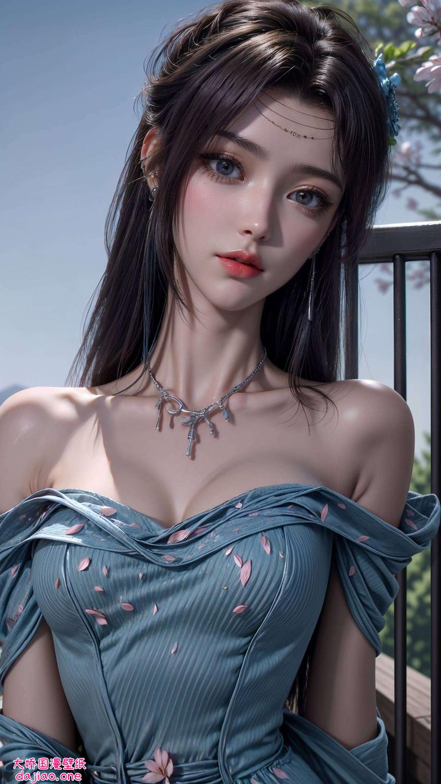 细腻笔触勾勒出她的优雅身姿流畅线条展现无限魅力