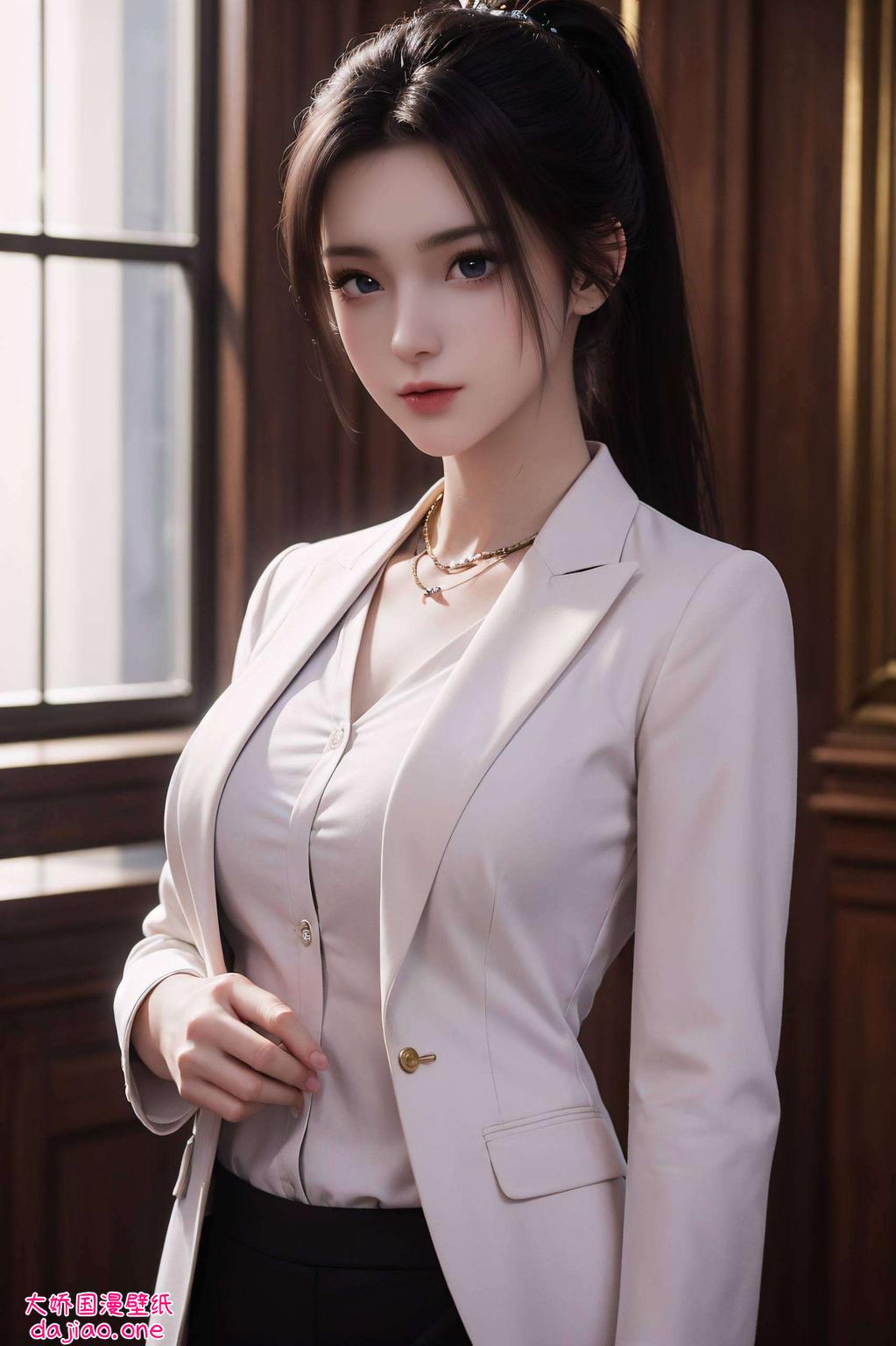 国漫图片带来细腻的质感以国漫美女周小环为主角的全新壁纸