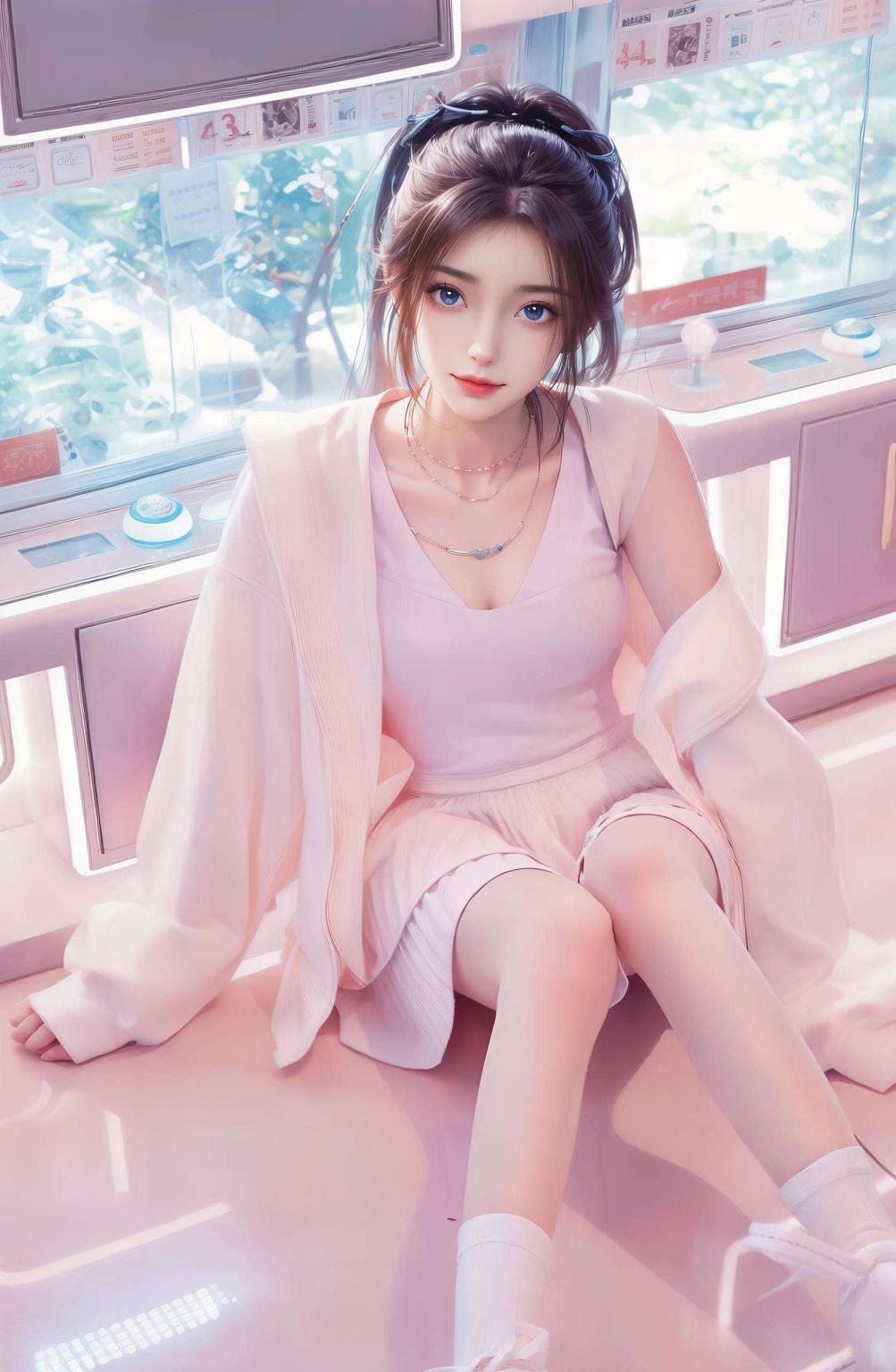 4K分辨率带你领略国漫美女的魅力！简洁风格唯美画面