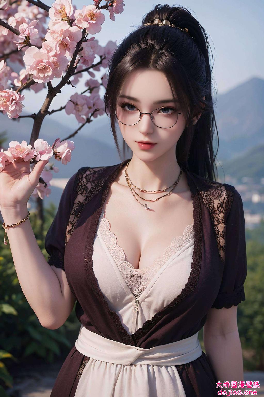 这位国漫女主的AI特集壁纸周小环