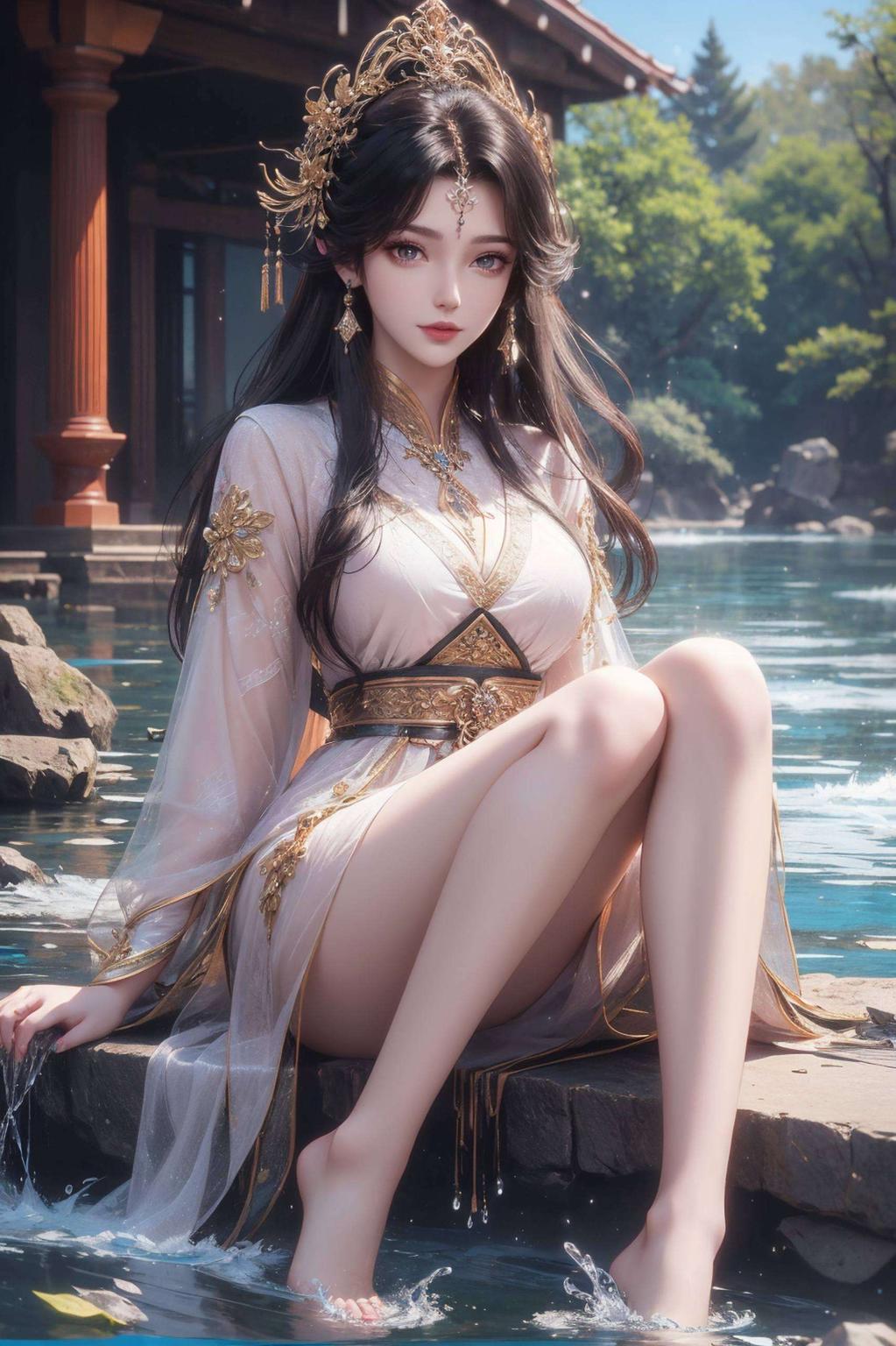 每一次解锁将她的灵动眼神与柔美身姿完美呈现