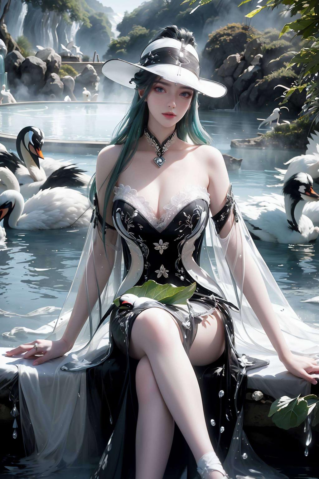 这位国漫界的璀璨明星化身为电脑壁纸上的灵动风景