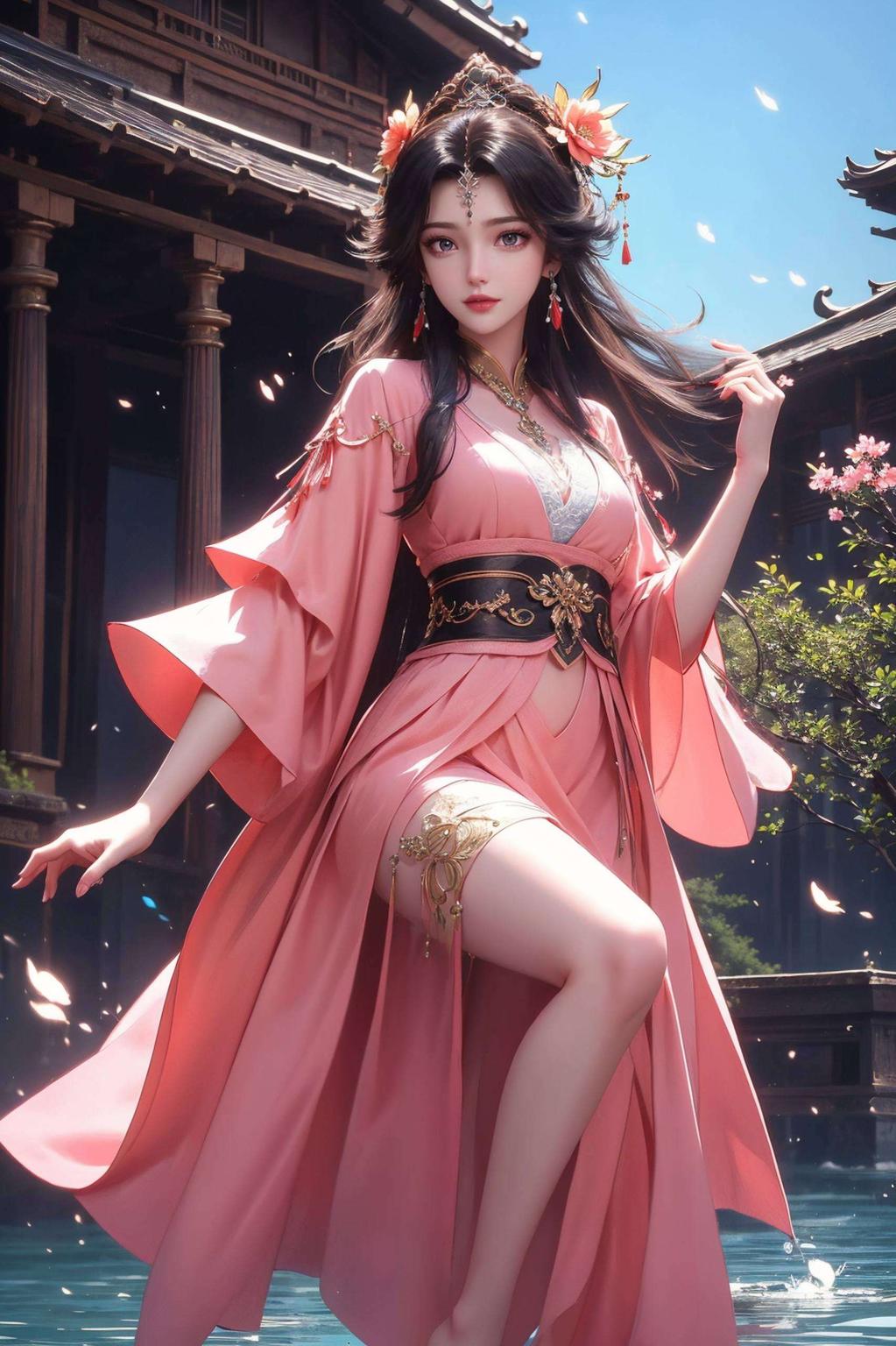 每一帧都是她古风美人的倩影感受古典韵味与现代艺术的交融