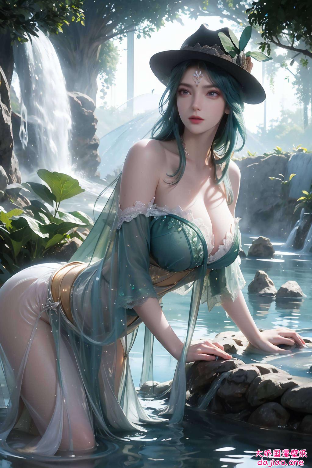 细腻的笔触、鲜明的色彩精心绘制