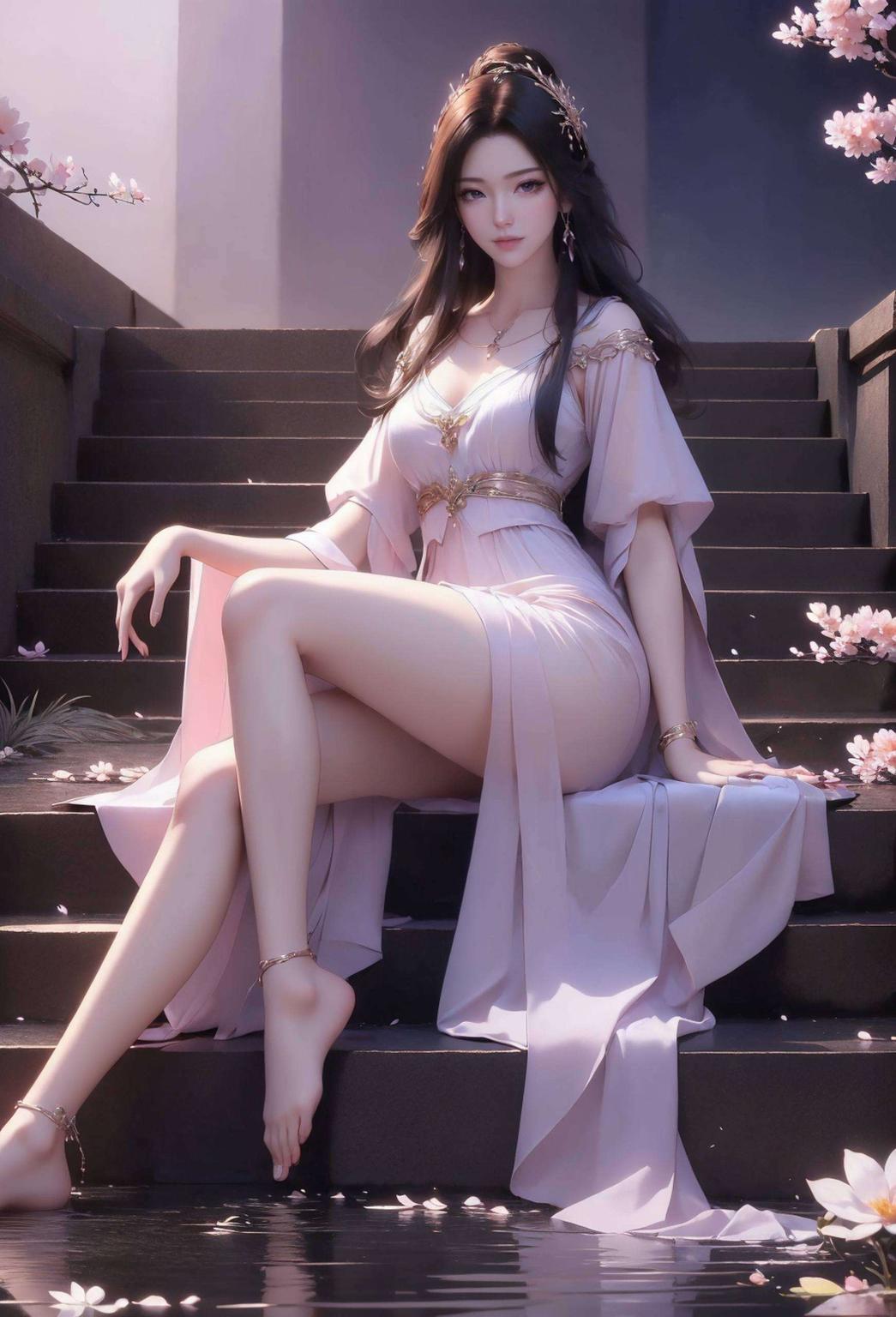 遇见紫灵真身可爱女神跃然屏上