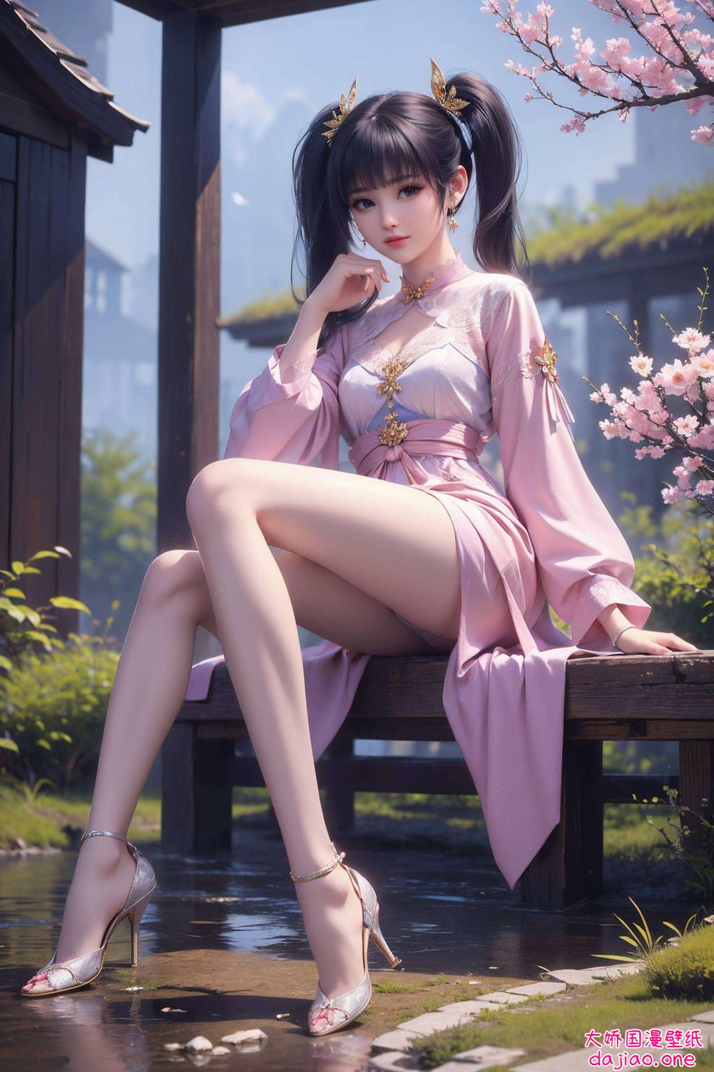 为你的设备注入独特的国漫魅力她的每一次挥手