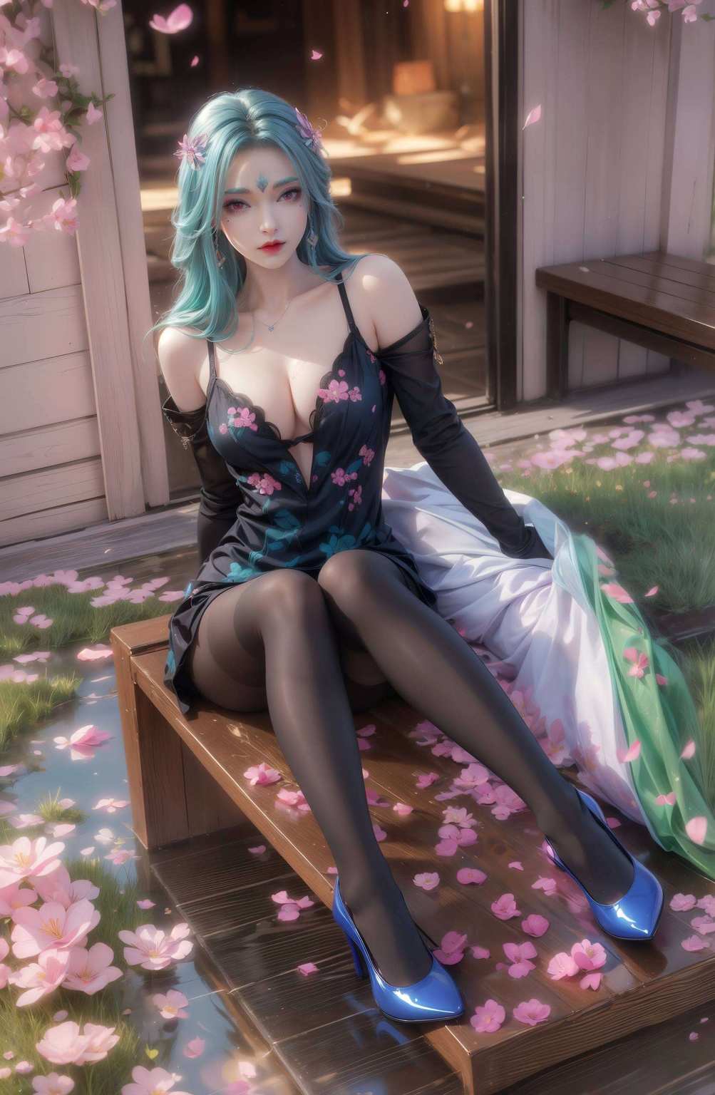 奉眠之图动漫之女神