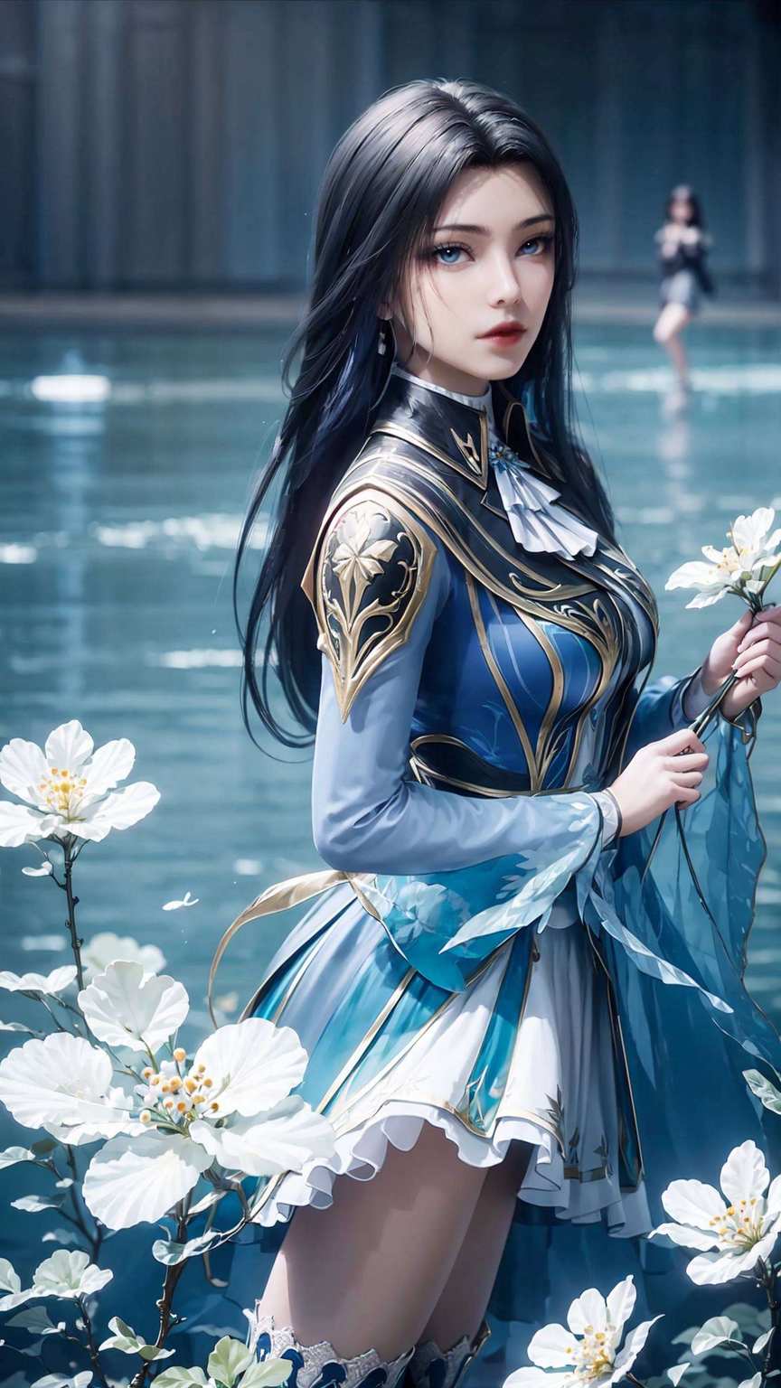 让我们一起沉浸在这玄幻色彩的海洋里也是无数粉丝心中的梦幻美女