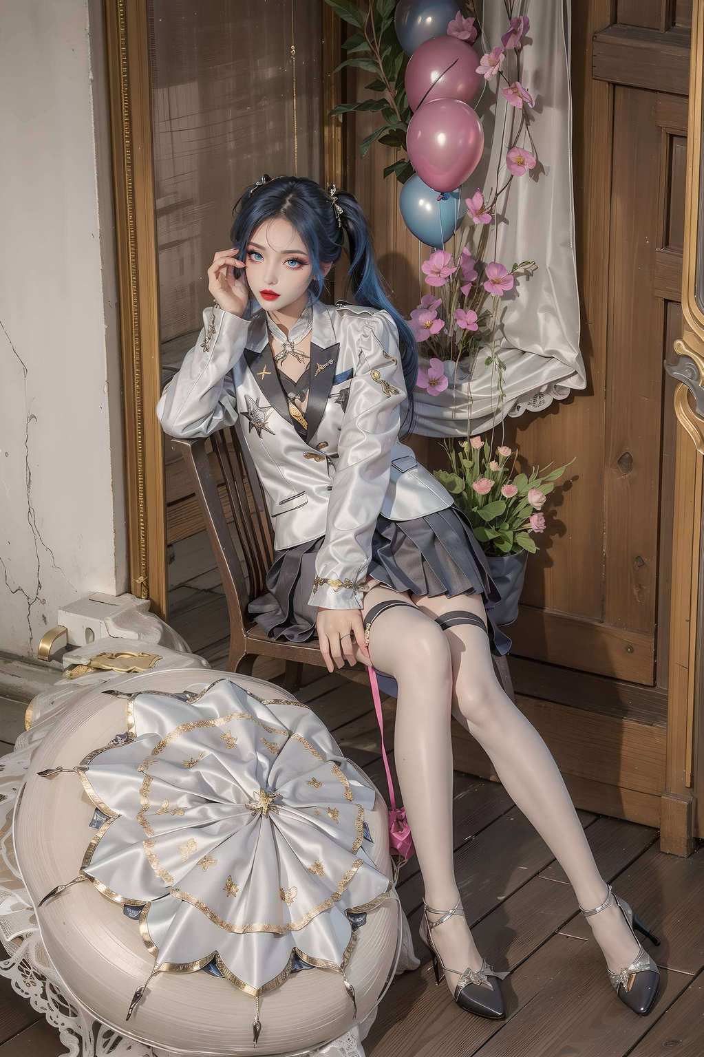 这位动漫女神不仅美得让人心动保证让你的手机瞬间变身玄幻界的通行证
