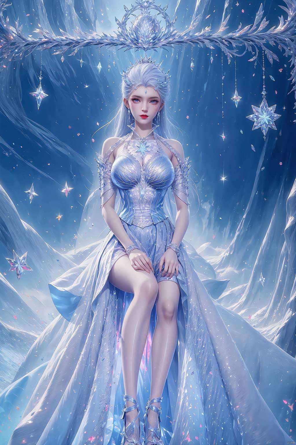 尽在眼前雪女翩翩