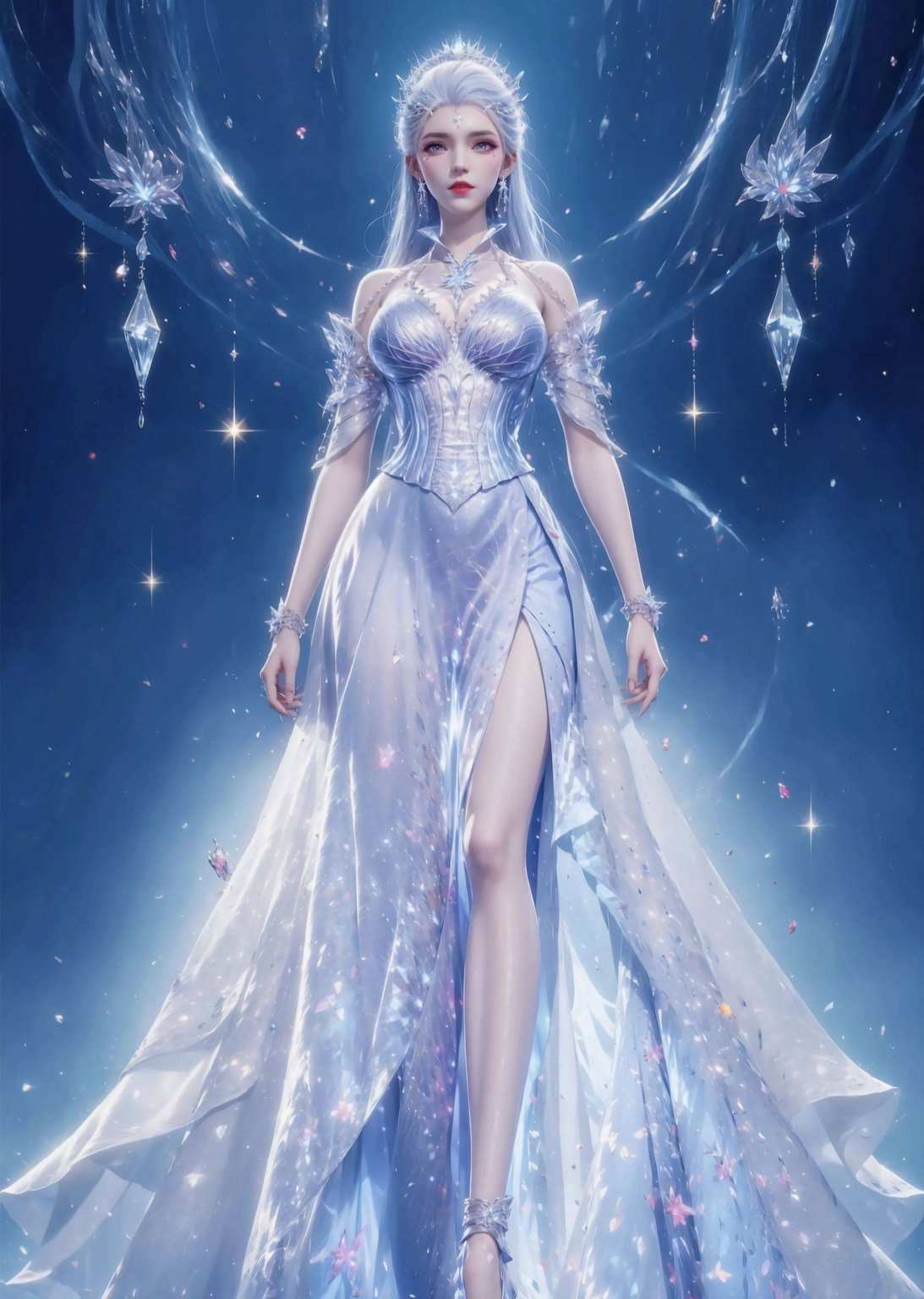 为你的手机桌面披上一层玄幻的霓裳冷艳而动人