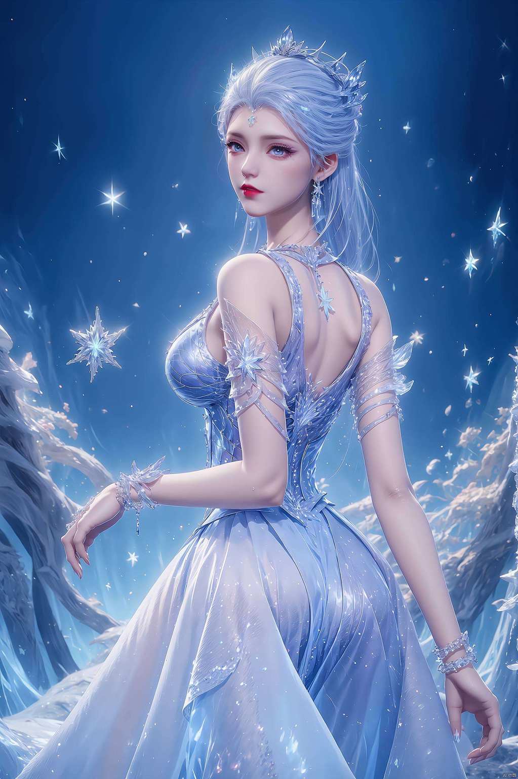 今天给大家带来一款绝世唐门的雪女横屏高清壁纸4k这可是国漫女神中的战斗机