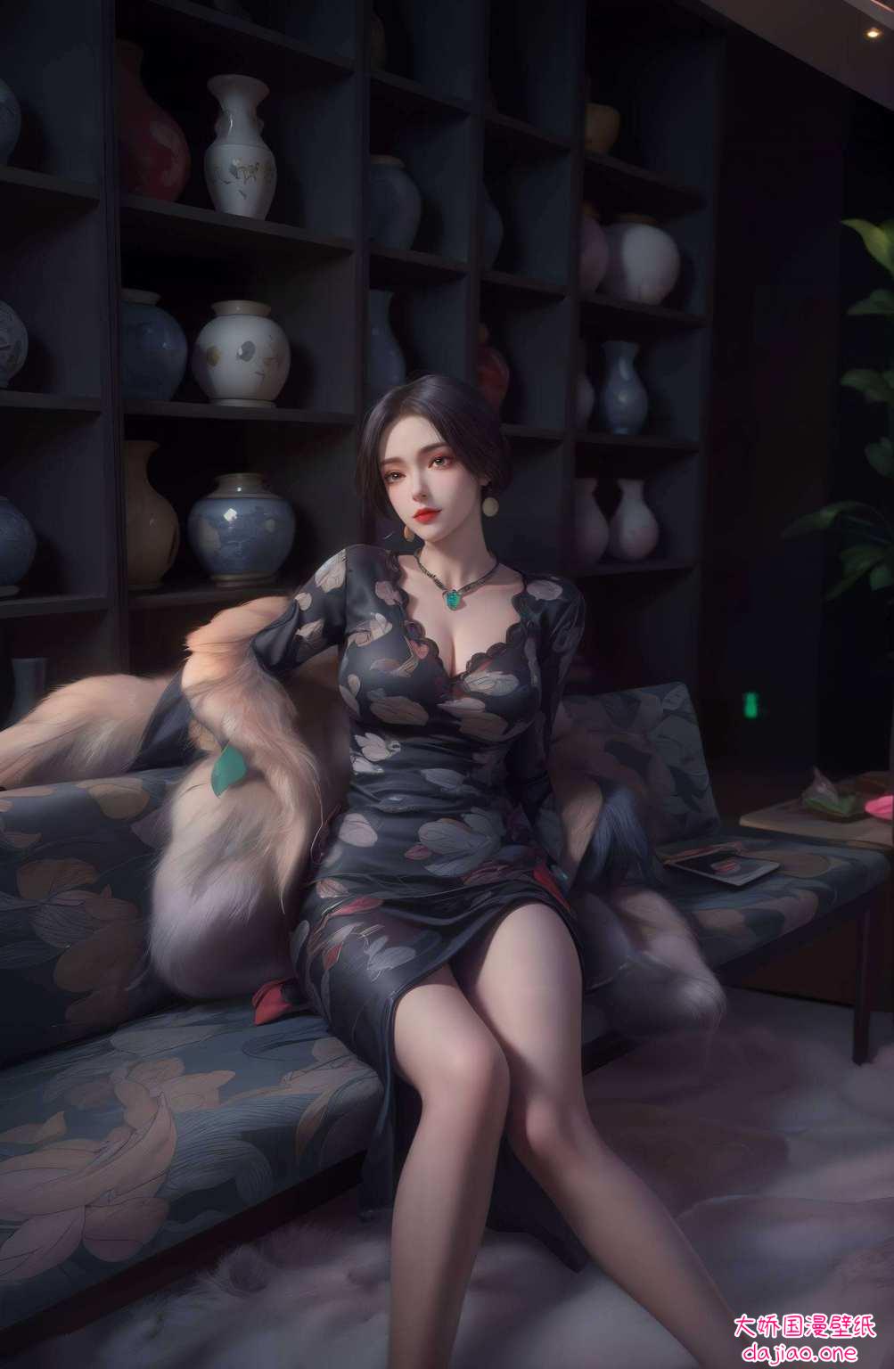 映出千娇百媚之态动漫之境