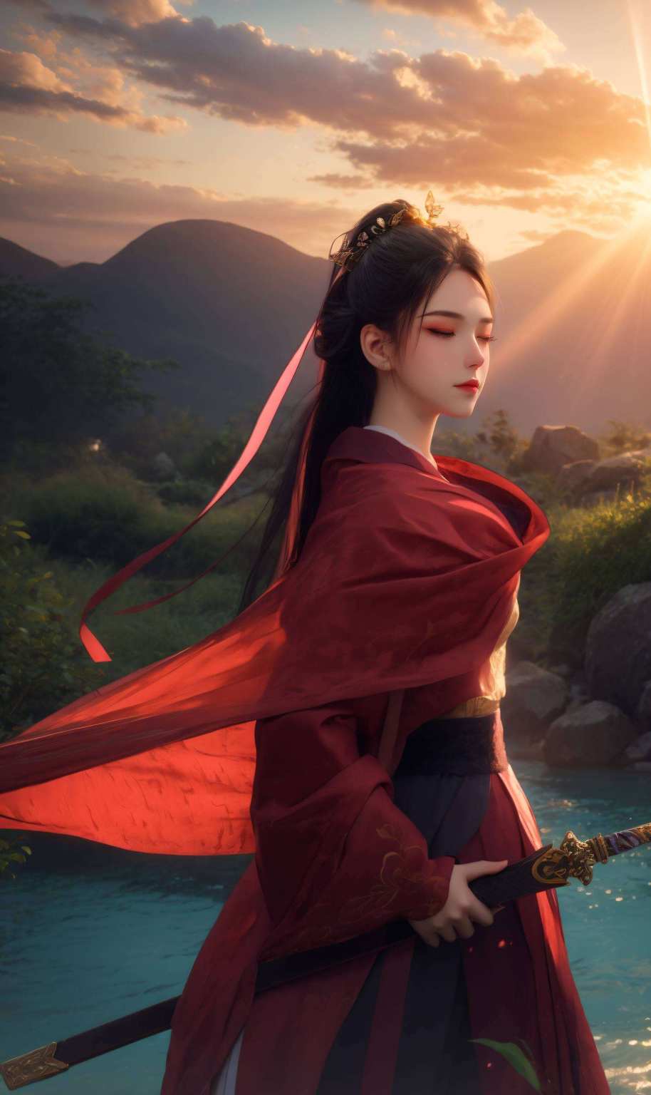 这是南宫夕儿的美貌与智慧的结晶国漫女神的魅力尽显无疑