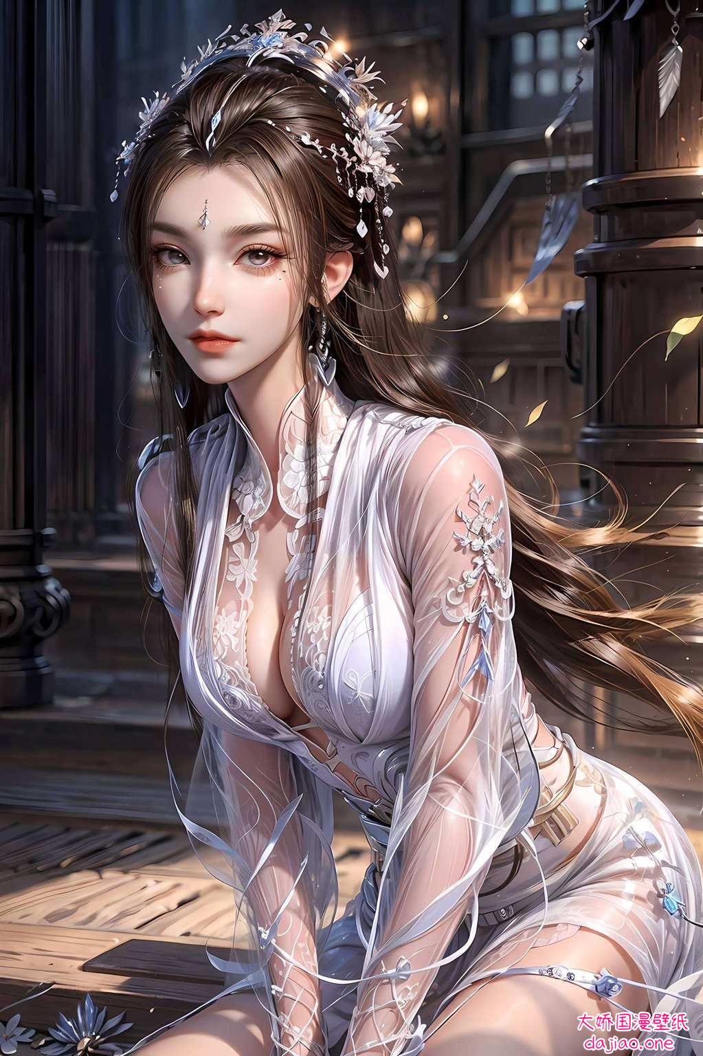 犹如《少年白马醉春风》中的画卷走出的仙子她是国漫界的一颗璀璨明珠