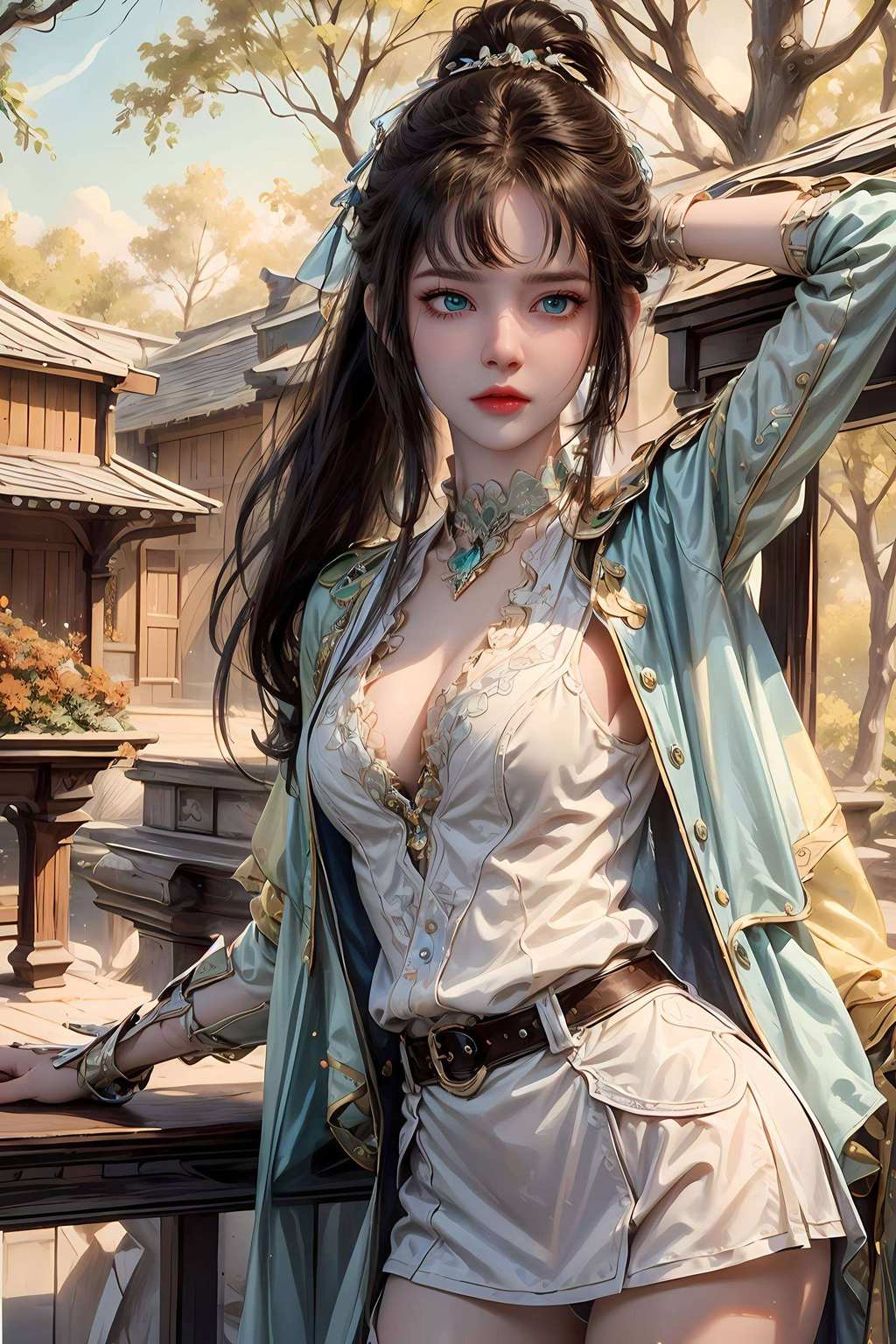 还能让人瞬间穿越到那个玄幻世界那位眼神犀利、剑法高超的少年侠客