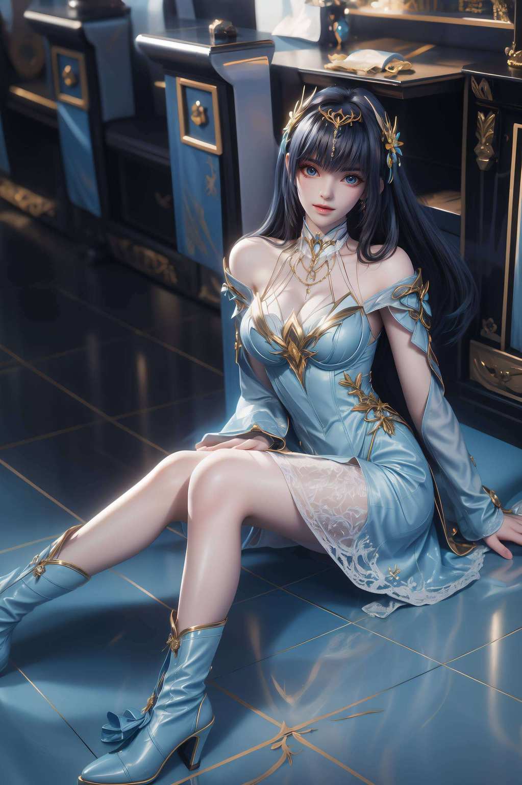 每天都能换个角度看女神真是美事一桩！