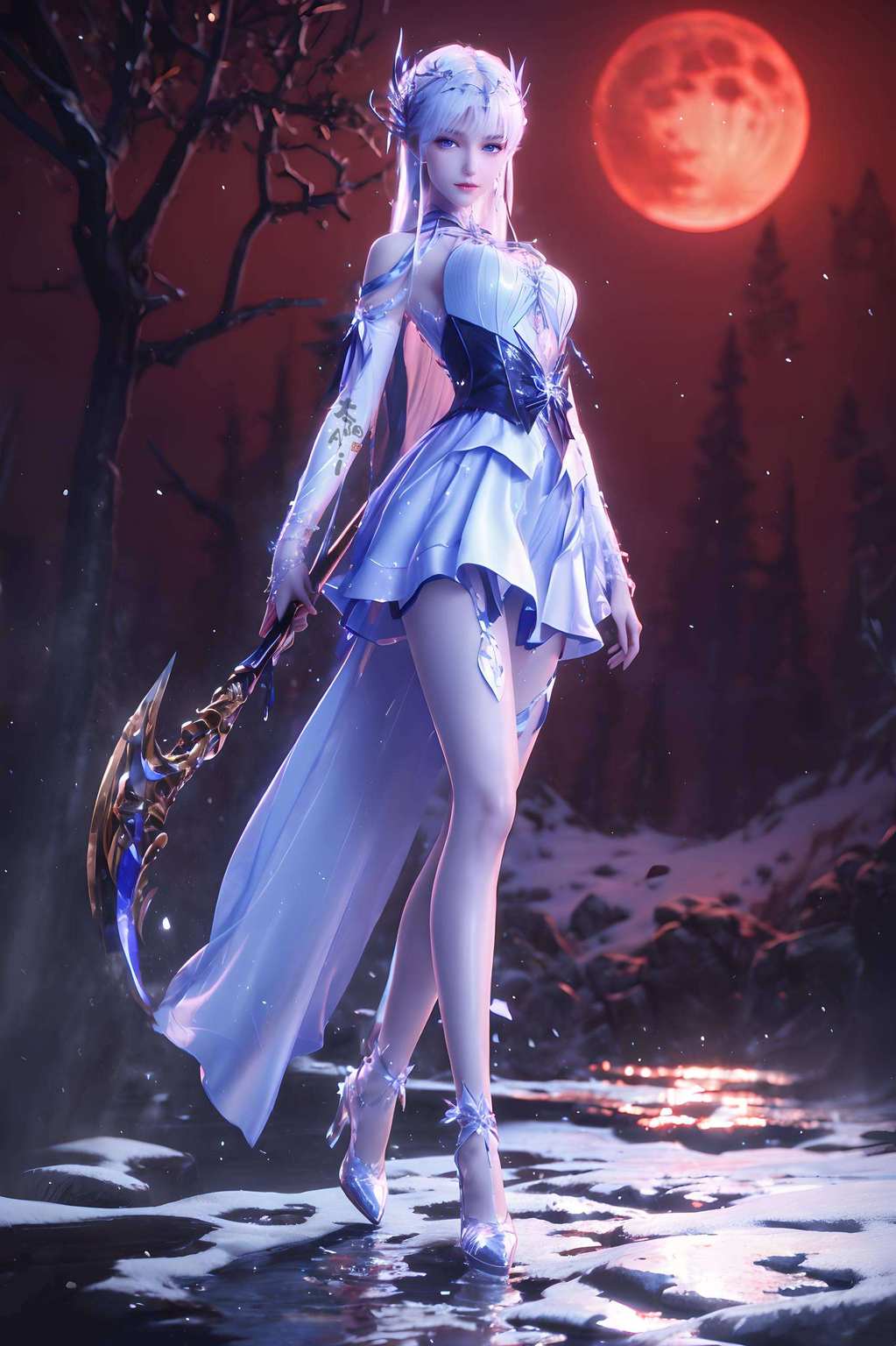 这是带你进入玄幻世界的门票动漫迷们！这款全新的AI生成素材游戏壁纸